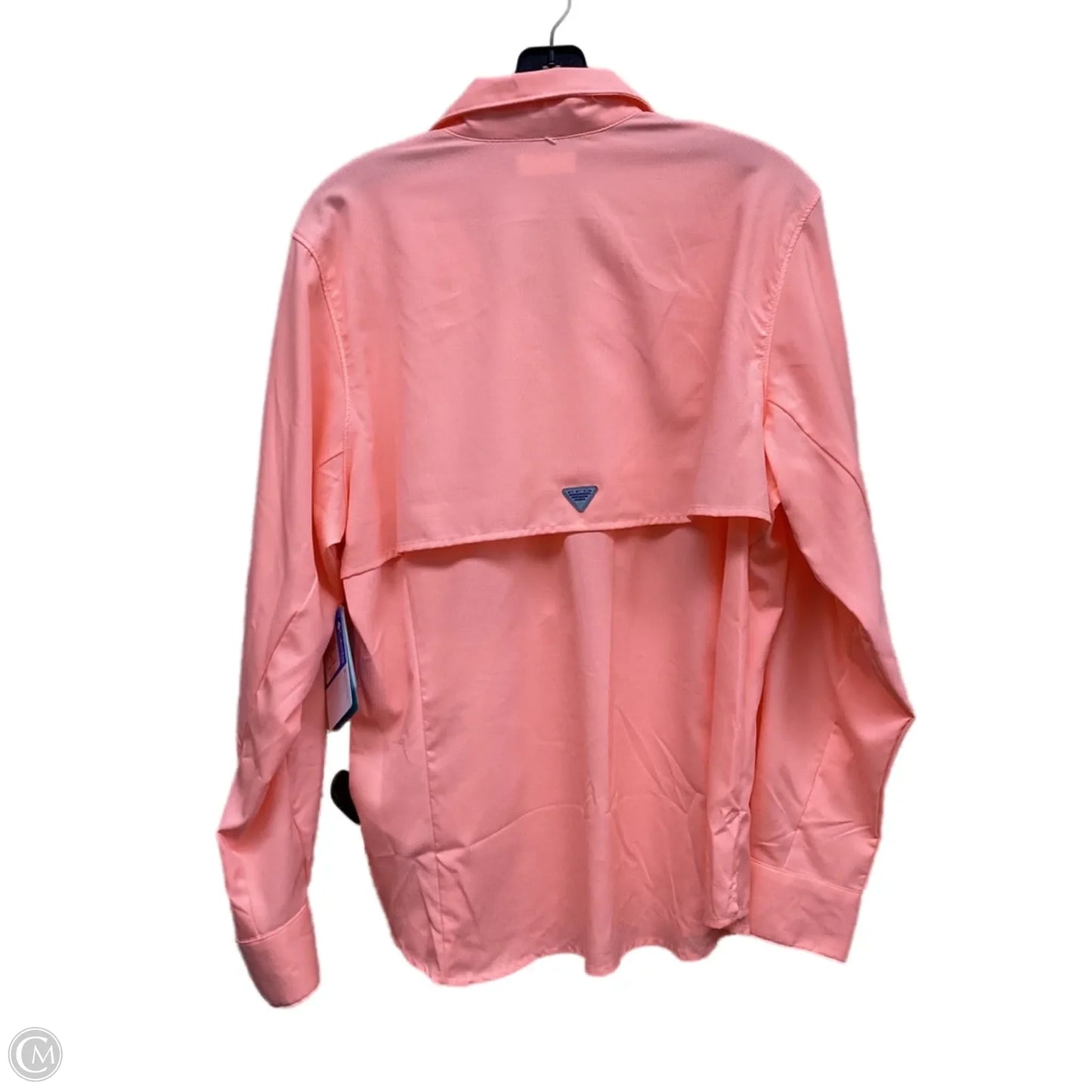 Athletic Sweatshirt Collar By Columbia In Pink, Size: L