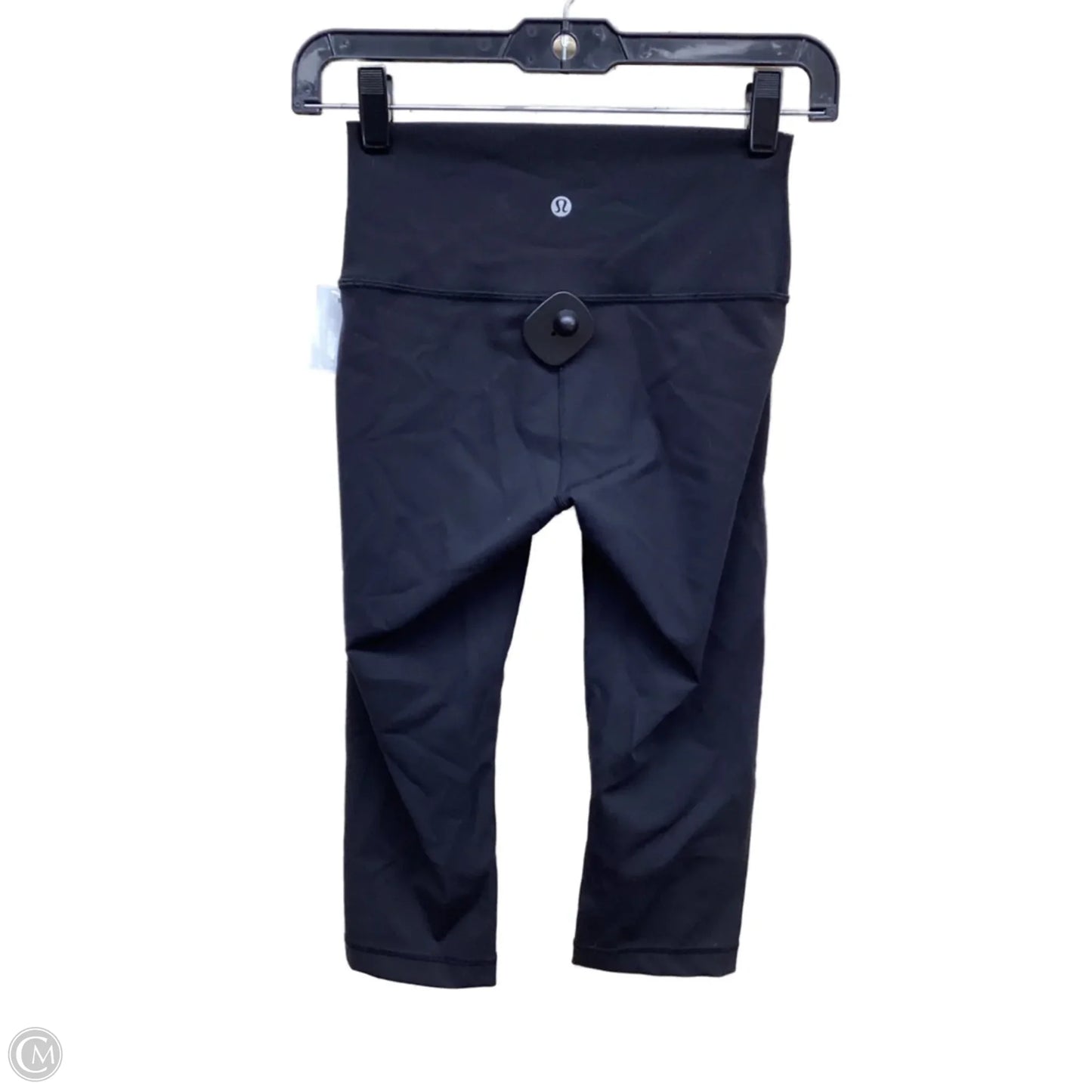 Athletic Capris By Lululemon In Black, Size: 4