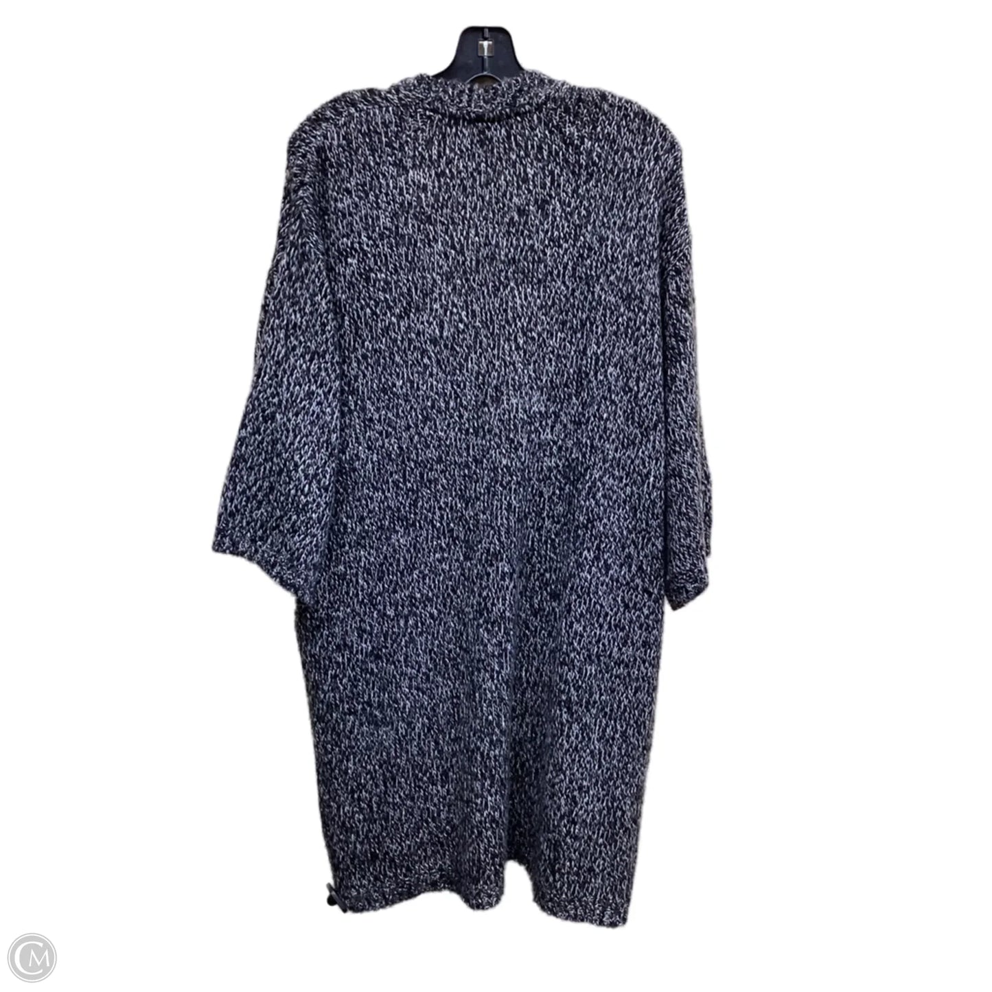 Sweater Cardigan By H&m In Grey, Size: S