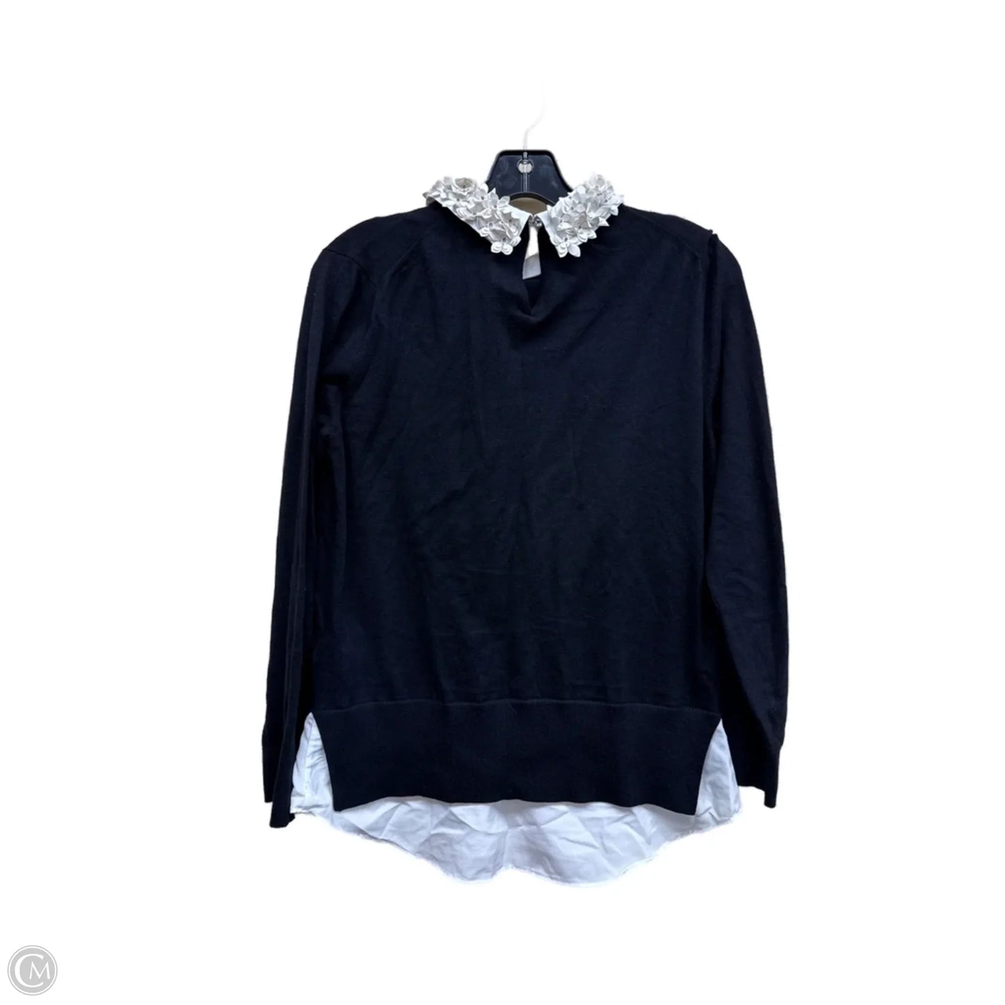Top Long Sleeve By Ted Baker In Black, Size: 2