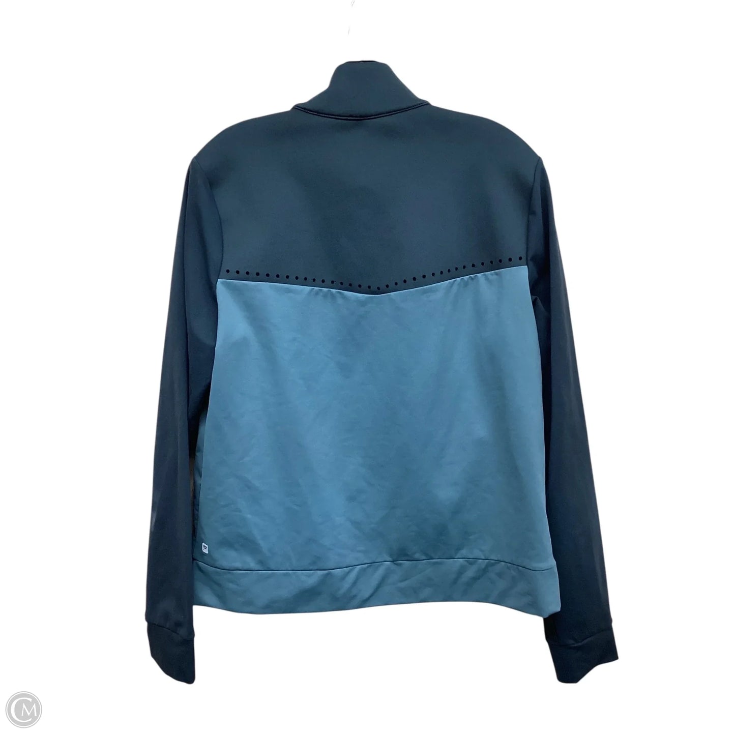 Athletic Jacket By Fabletics In Green, Size: Xl