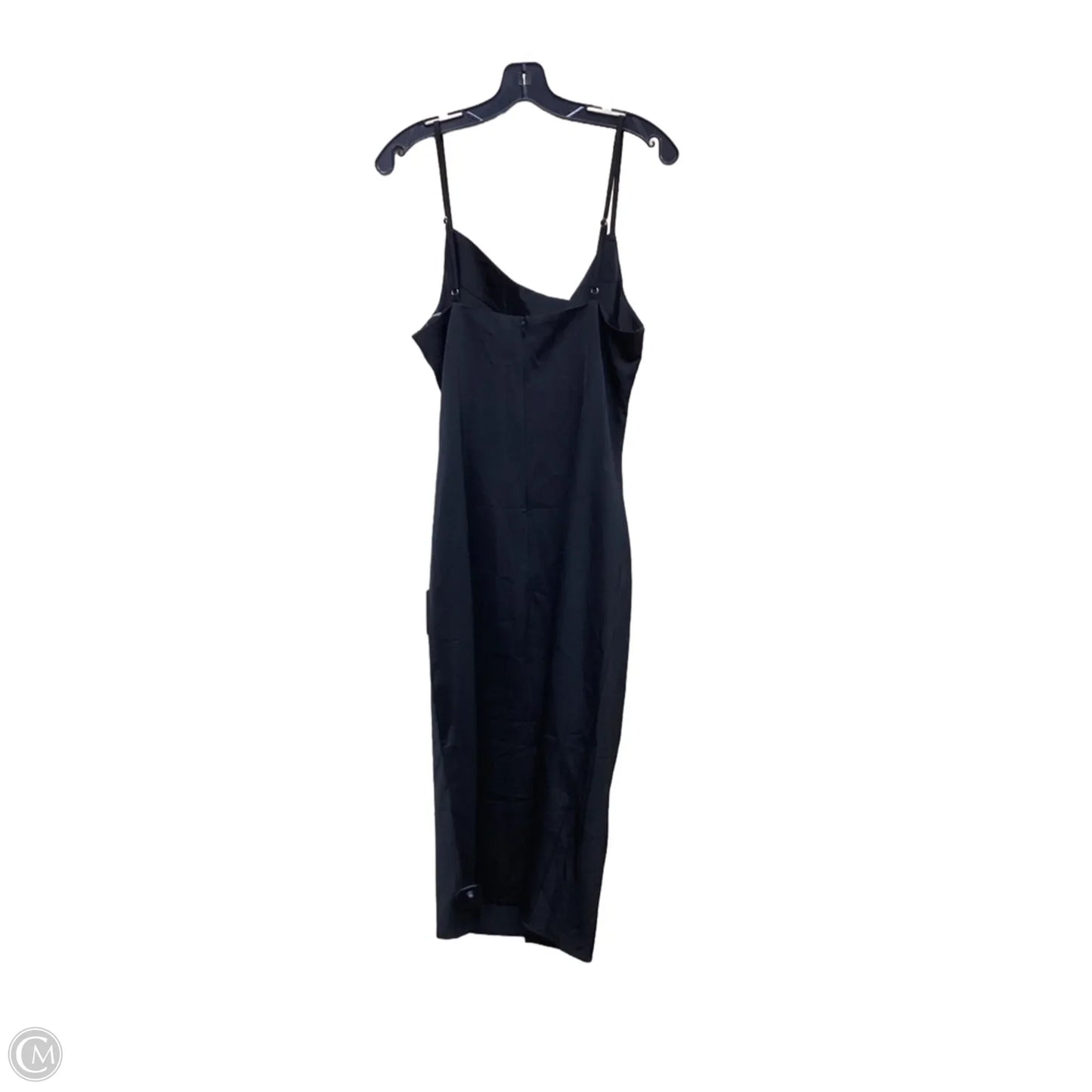 Dress Party Midi By Lulus In Black, Size: L