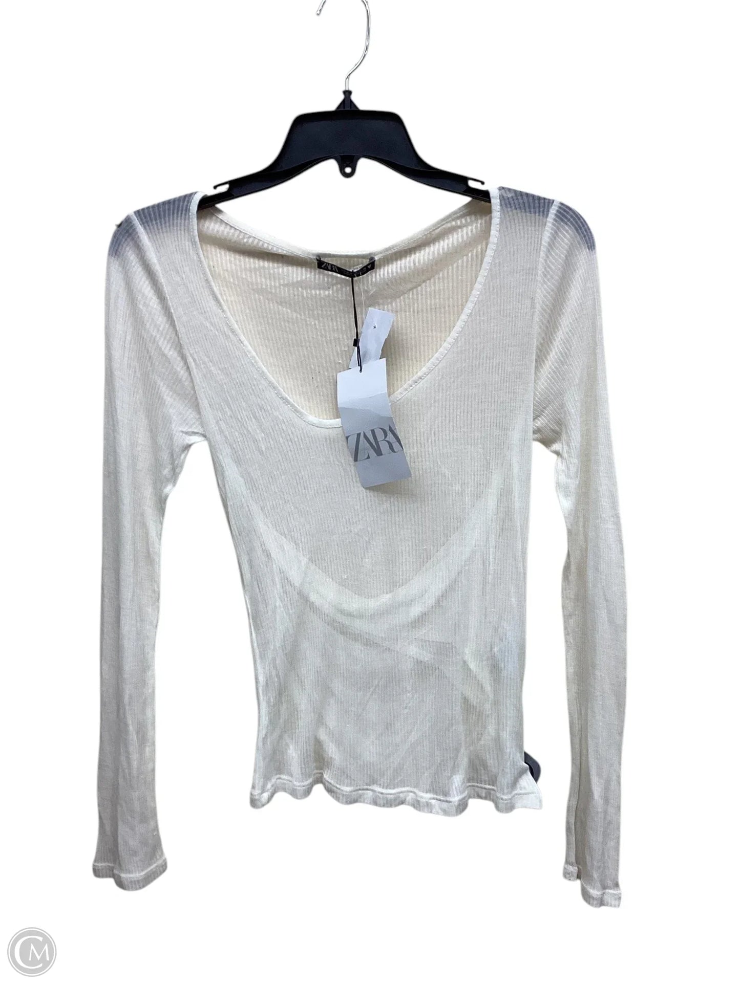 Top Long Sleeve By Zara Size: M
