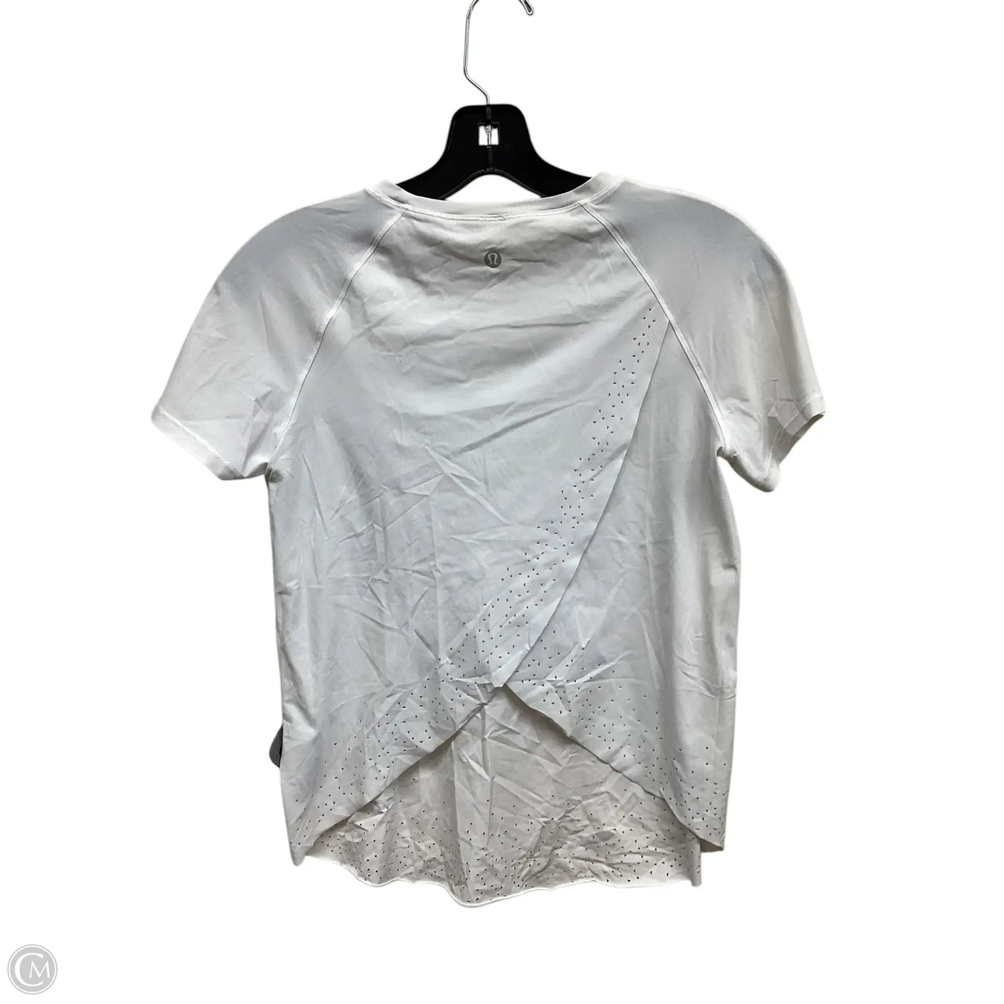 Athletic Top Short Sleeve By Lululemon In White