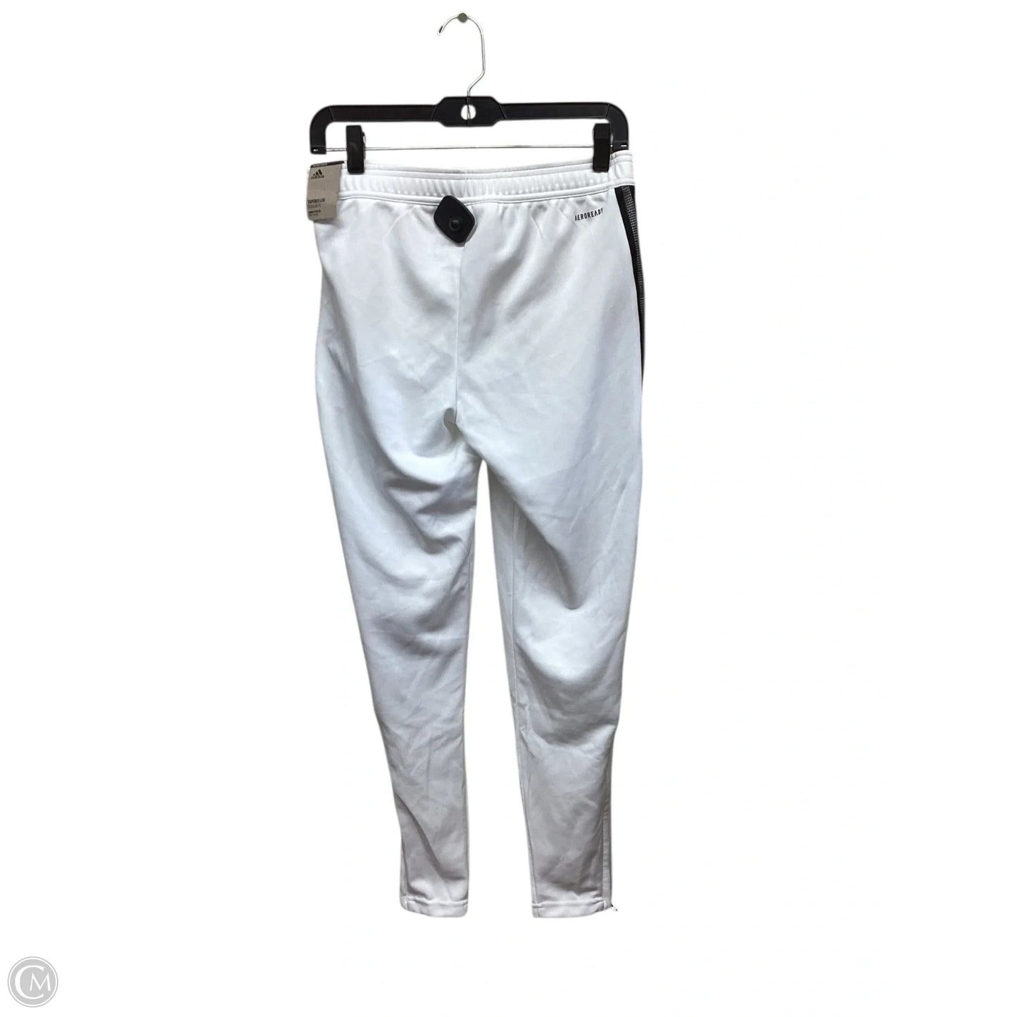 Athletic Pants By Adidas In White, Size: S