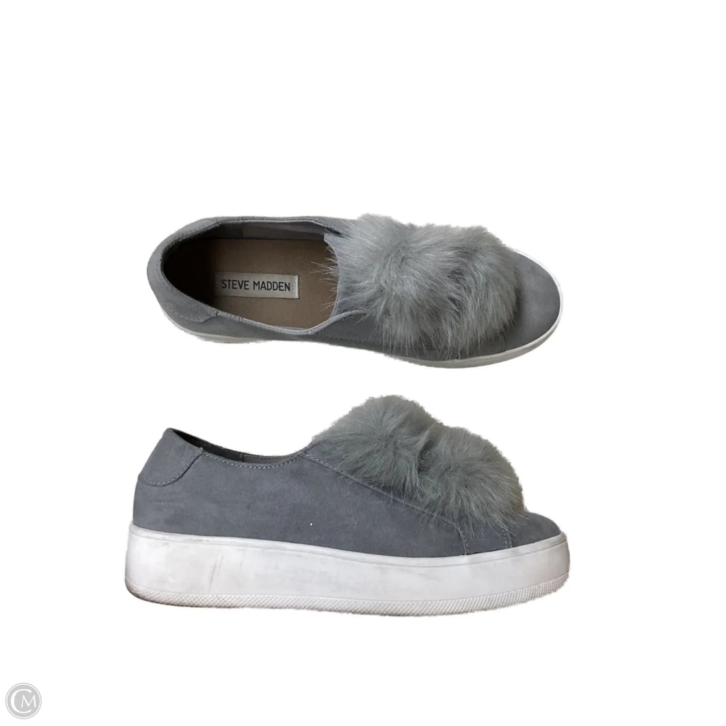 Shoes Sneakers By Steve Madden In Grey, Size: 9.5
