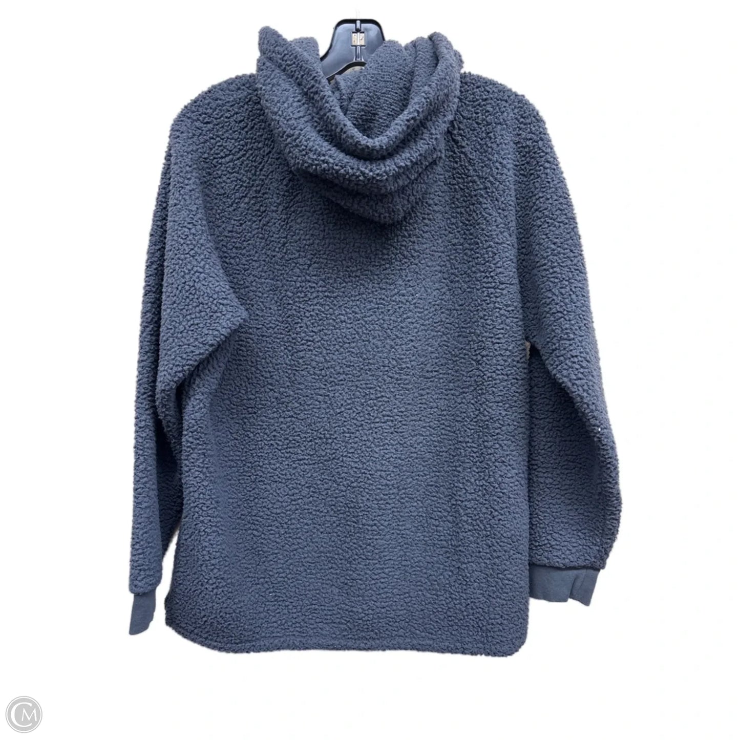 Jacket Faux Fur & Sherpa By Pink In Grey, Size: S