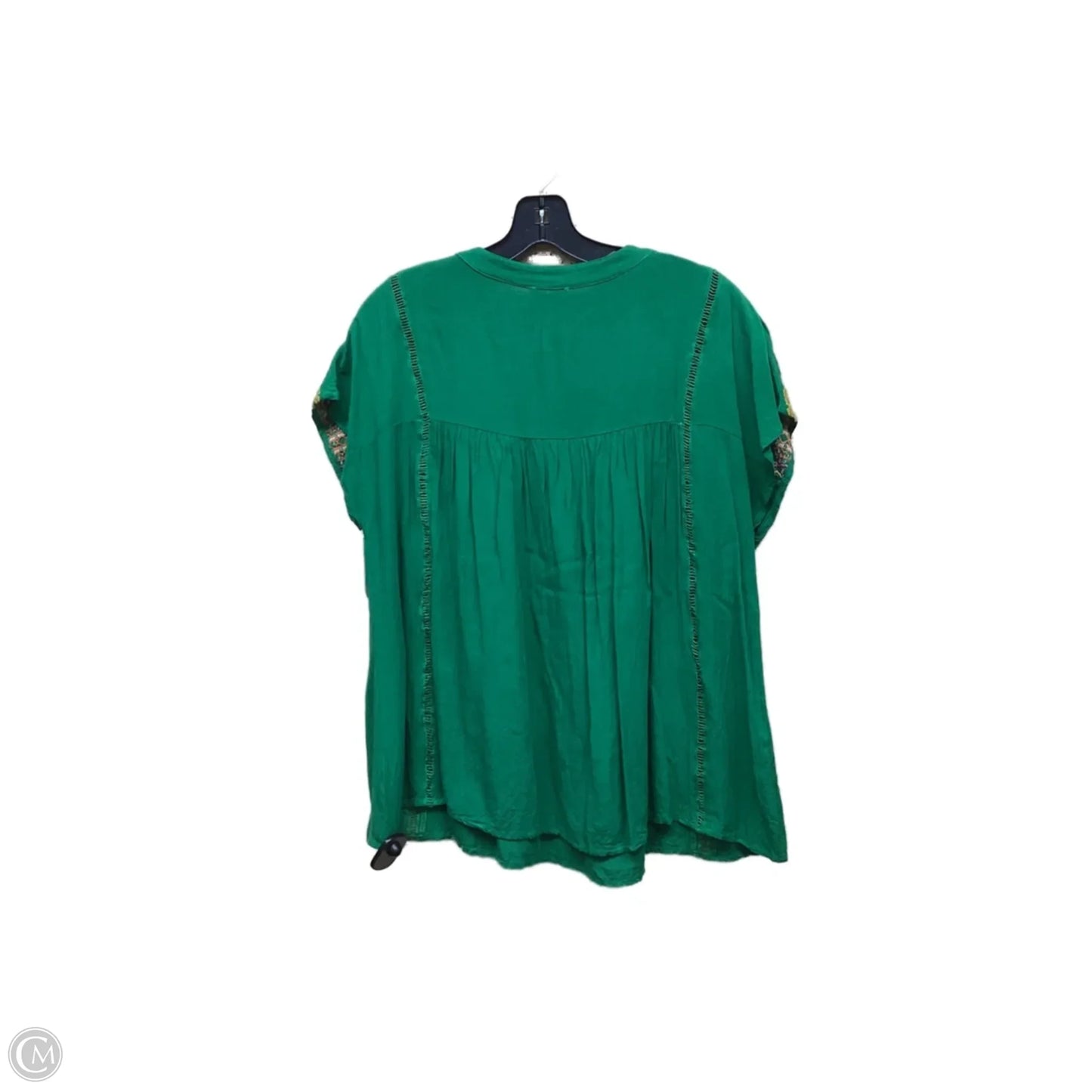 Top Short Sleeve By Jodifl In Green, Size: S