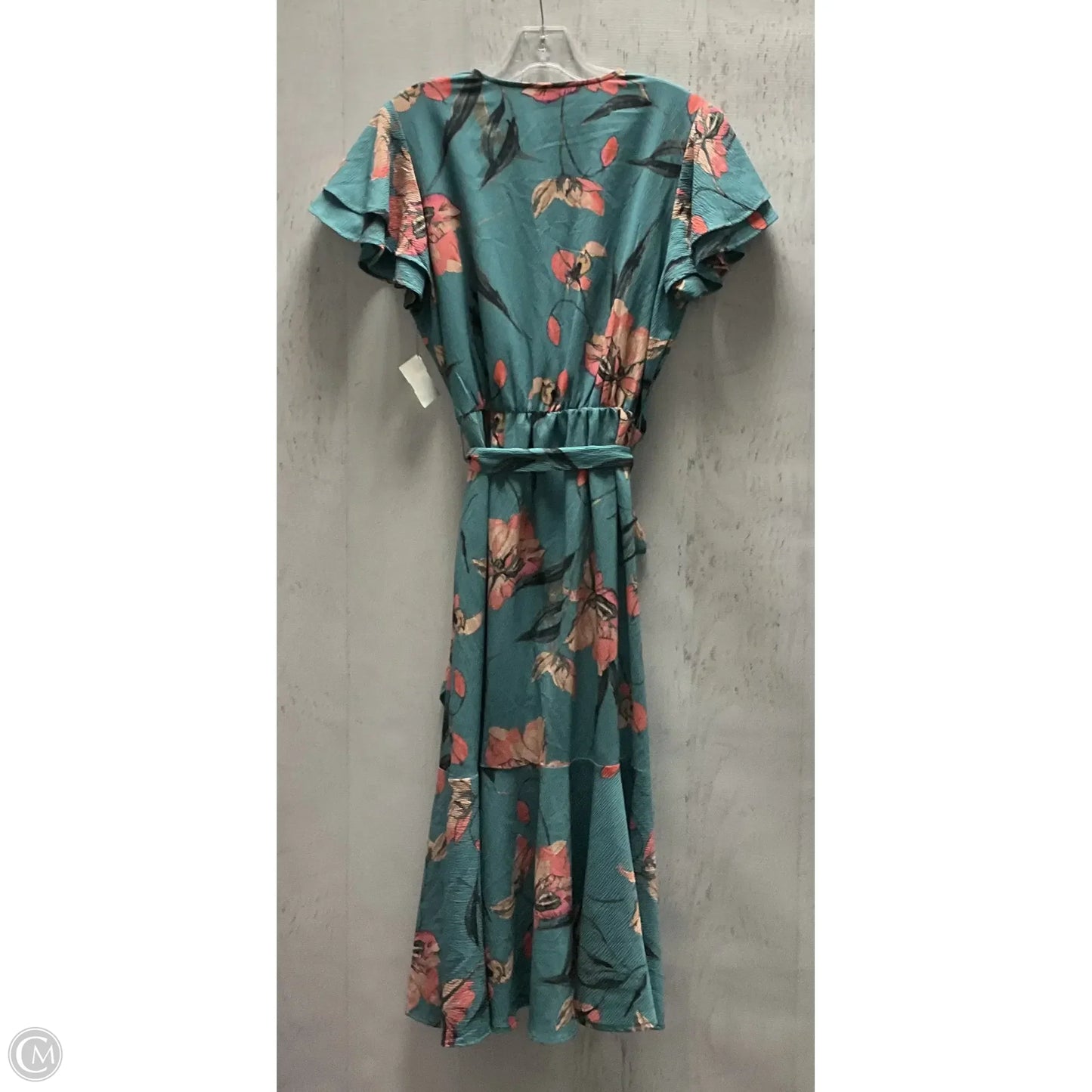Dress Casual Midi By A New Day In Blue, Size: L