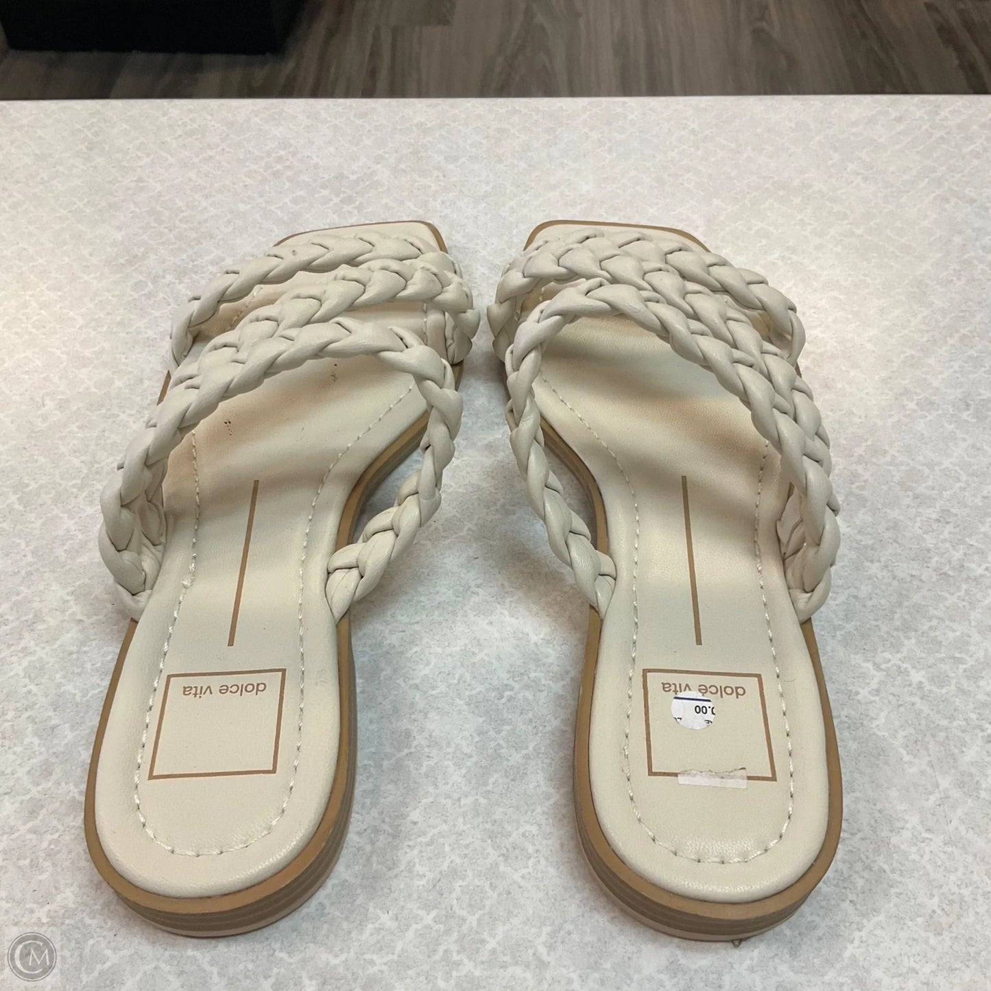 Sandals Flats By Dolce Vita In Cream, Size: 6