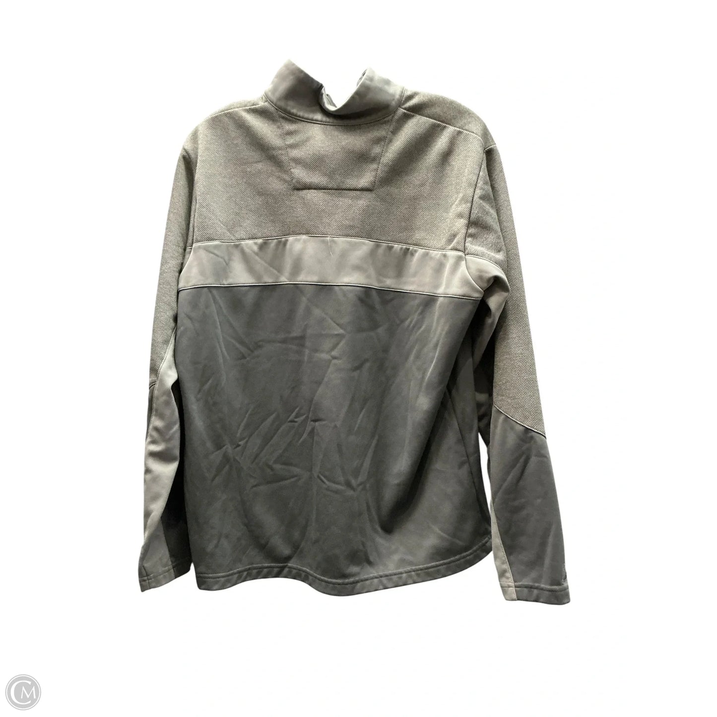 Top Long Sleeve By Antigua In Grey, Size: M
