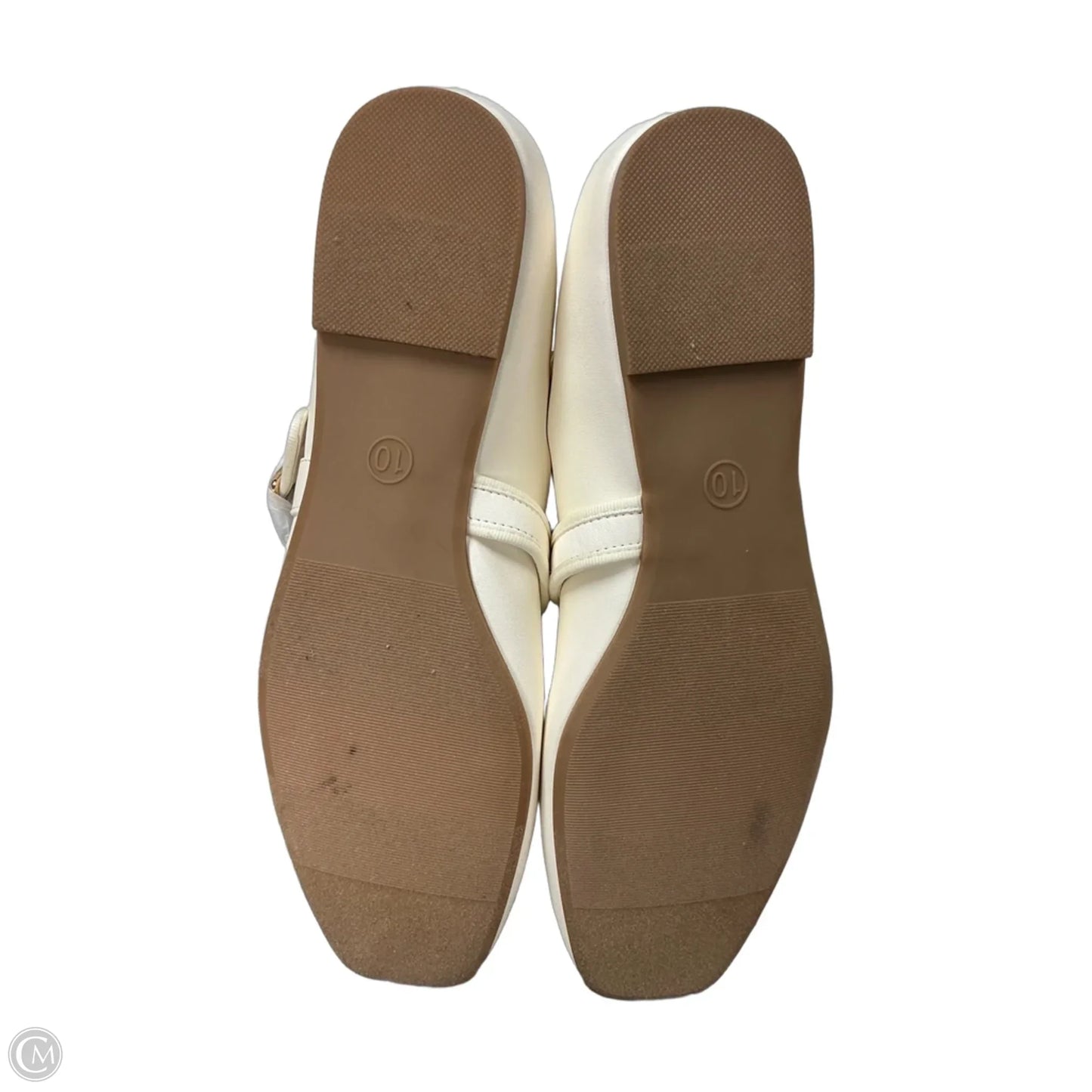 Shoes Flats By A New Day In Cream, Size: 10