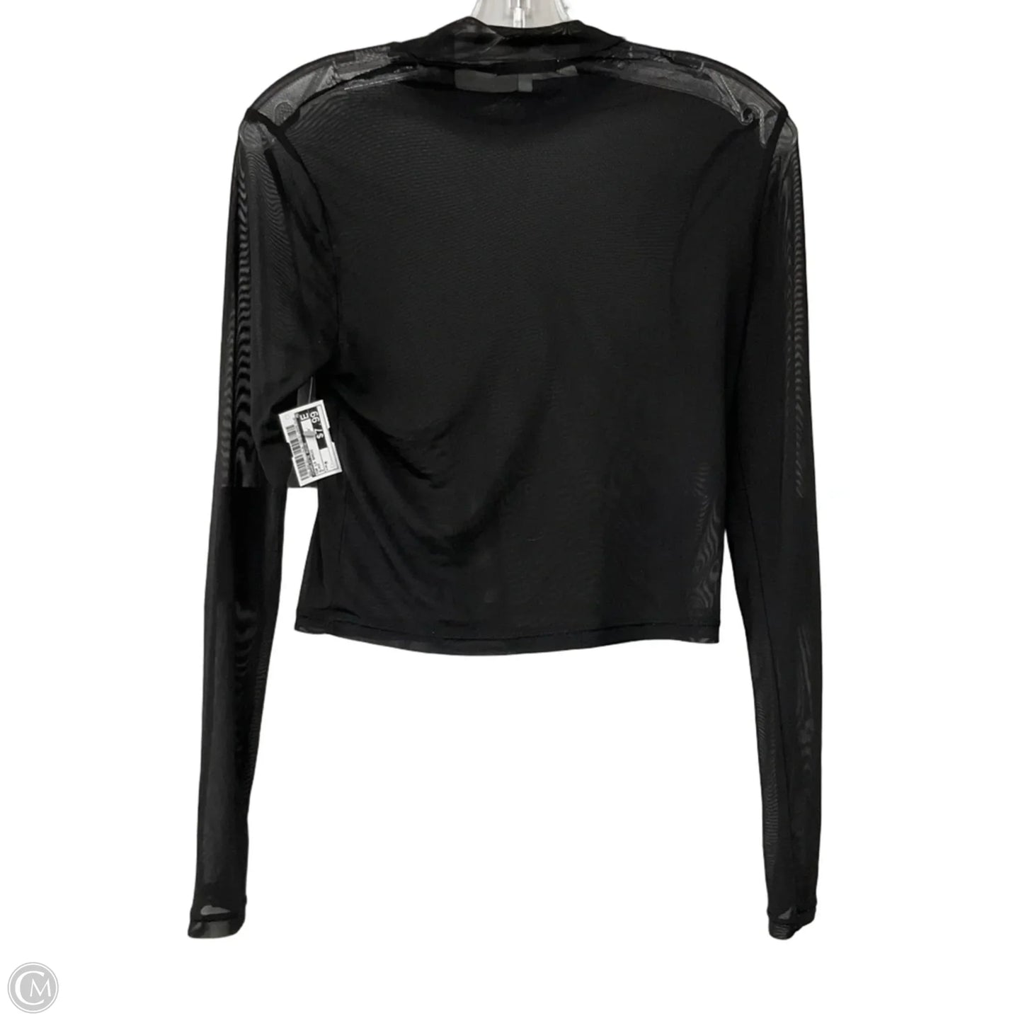 Top Long Sleeve Basic By Charlotte Russe In Black, Size: M