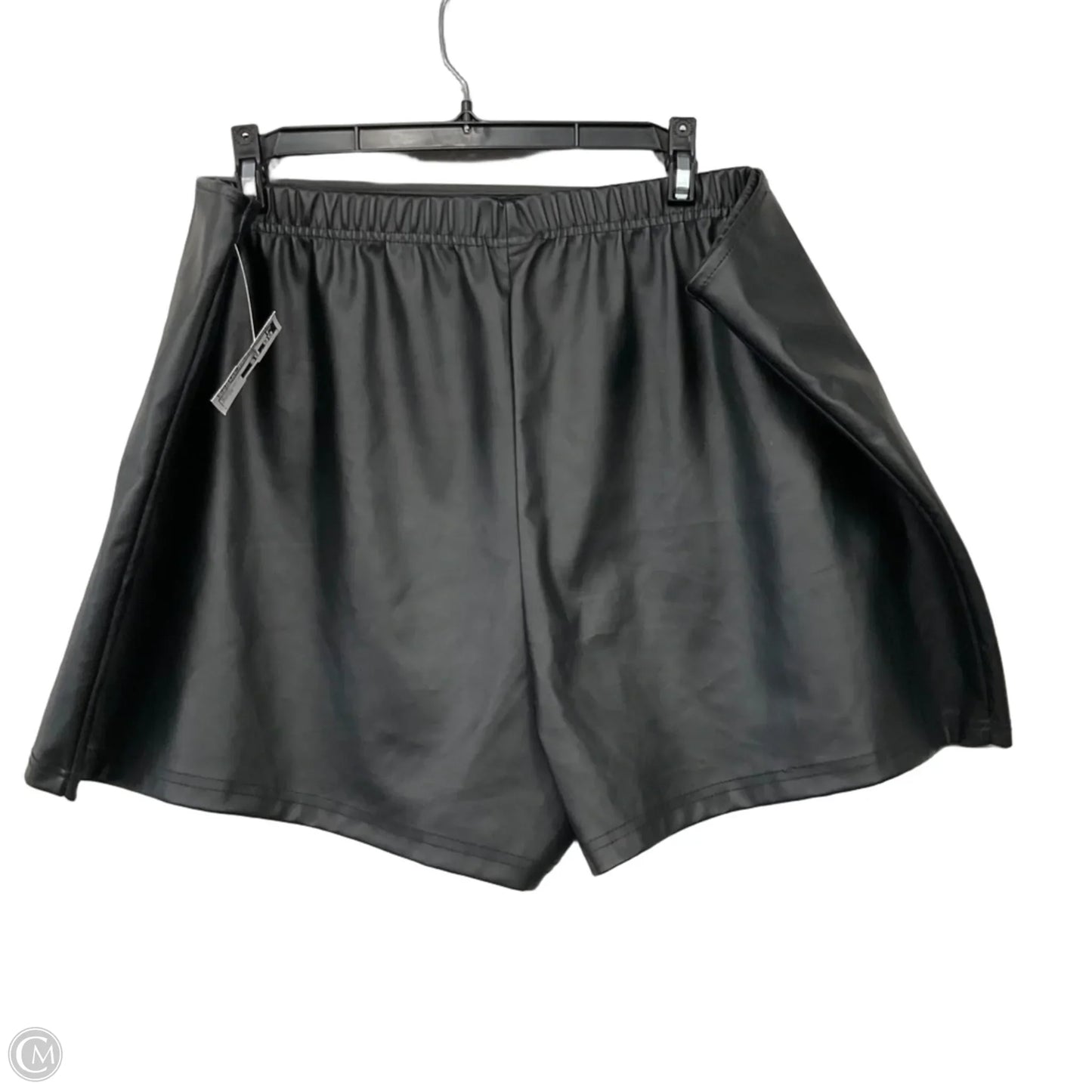 Skort By Shein In Black, Size: 3x