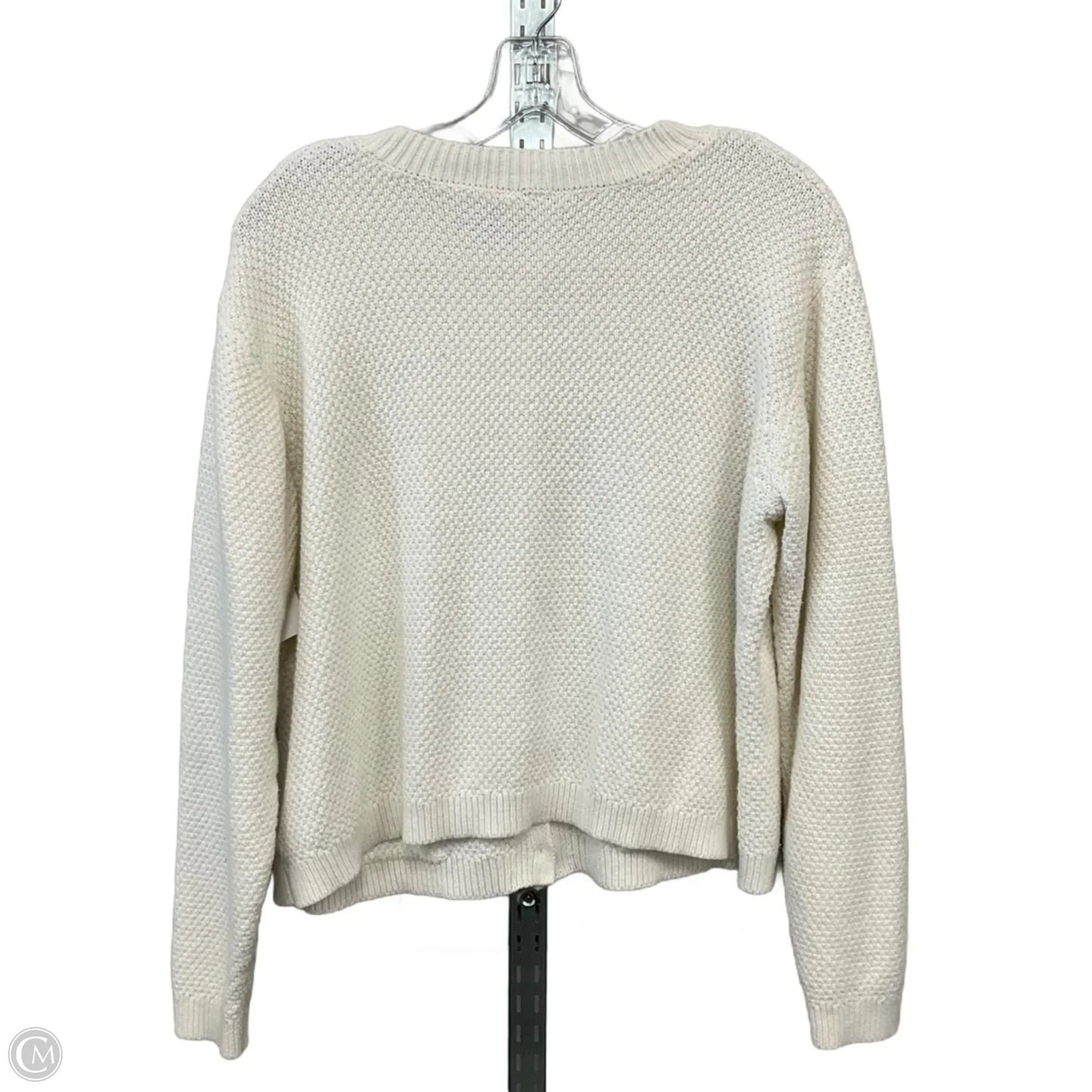 Cardigan By Time And Tru In White, Size: M