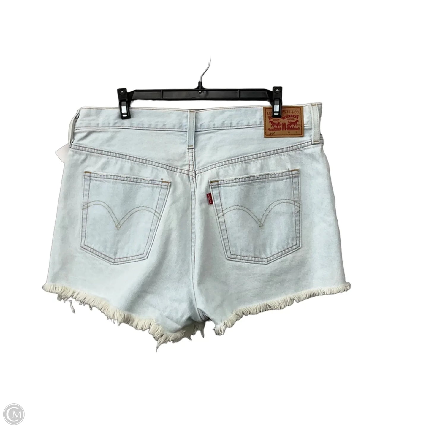 Shorts By Levis In Blue Denim, Size: 16