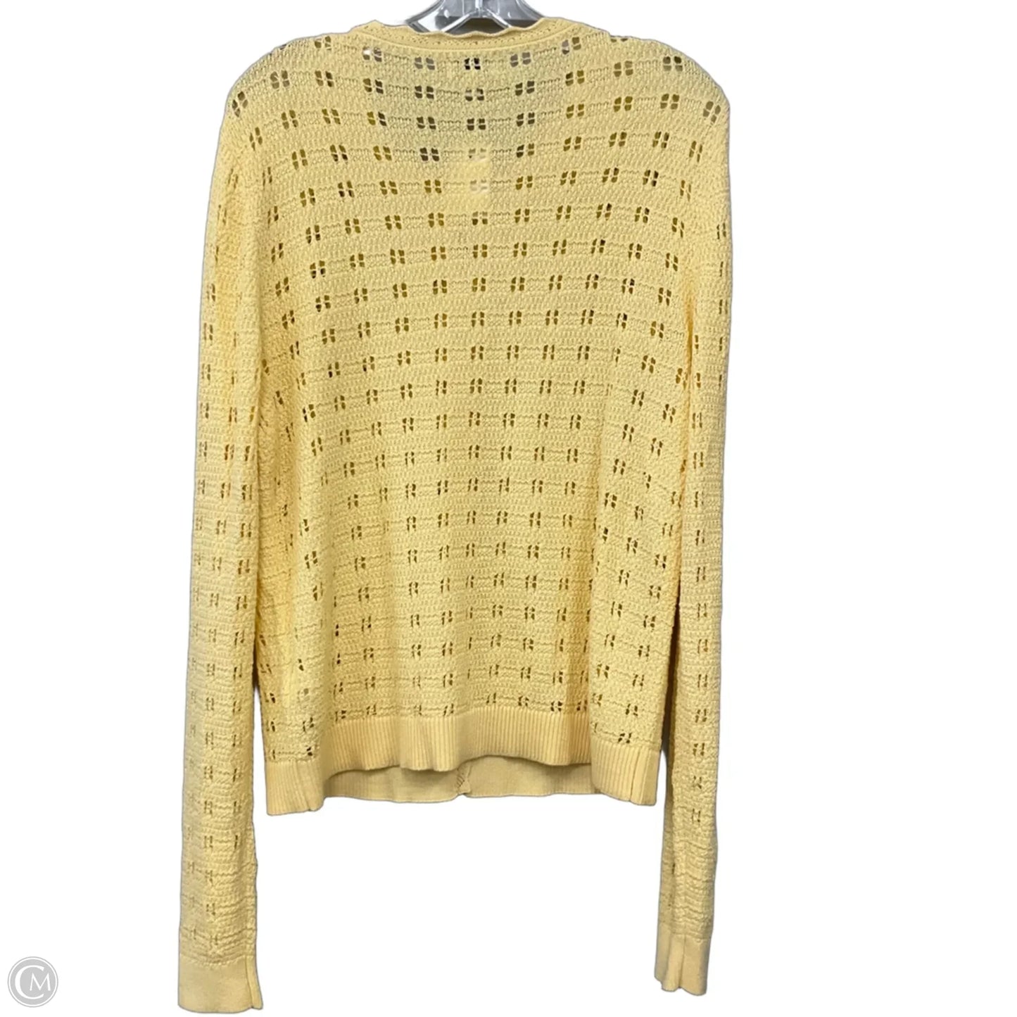 Cardigan By J. Crew In Yellow, Size: L