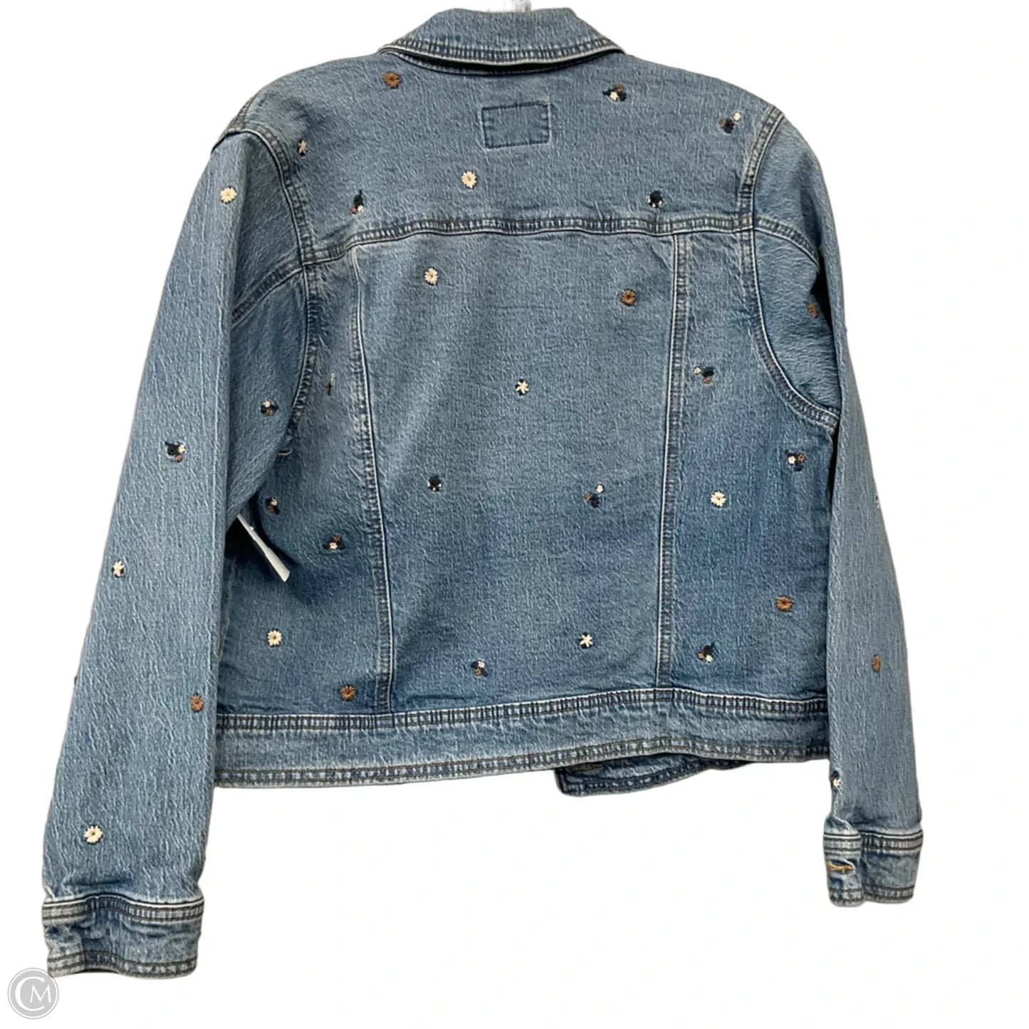 Jacket Denim By Universal Thread In Blue Denim, Size: S