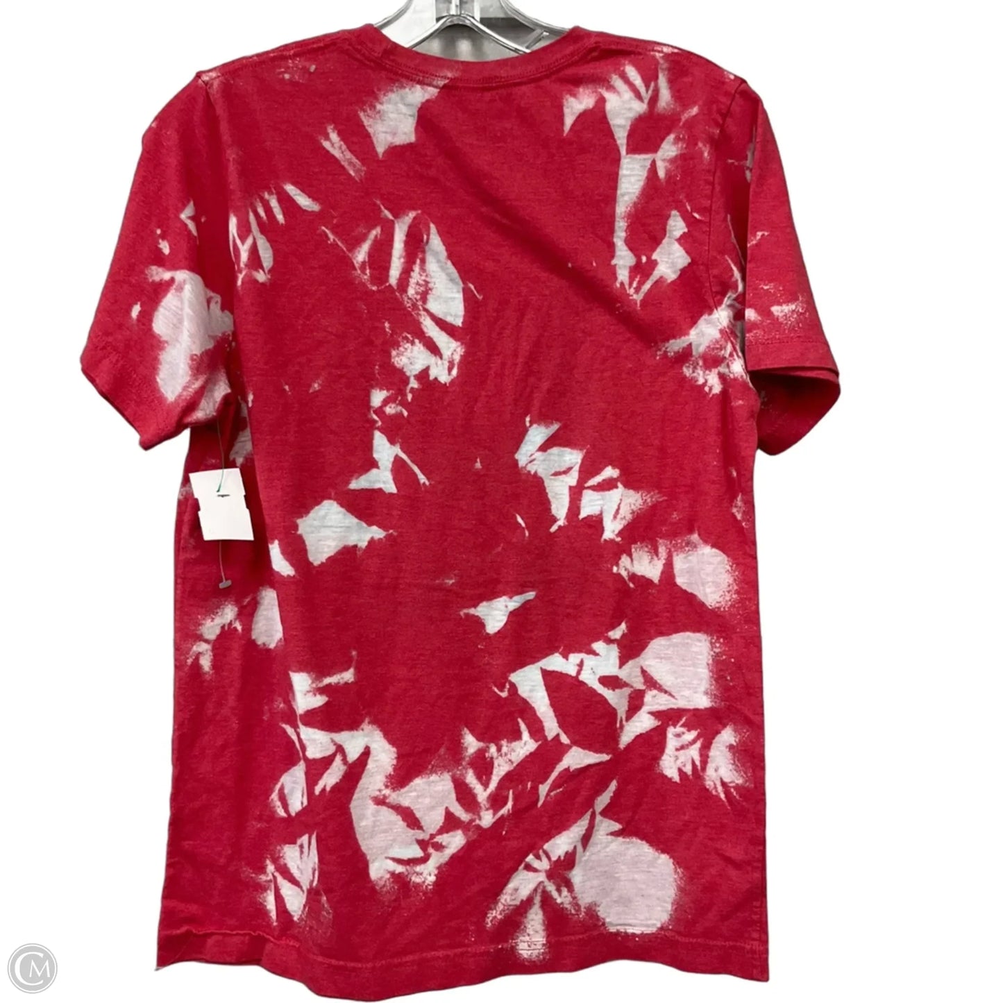 Top Short Sleeve By Canvas In Red, Size: M