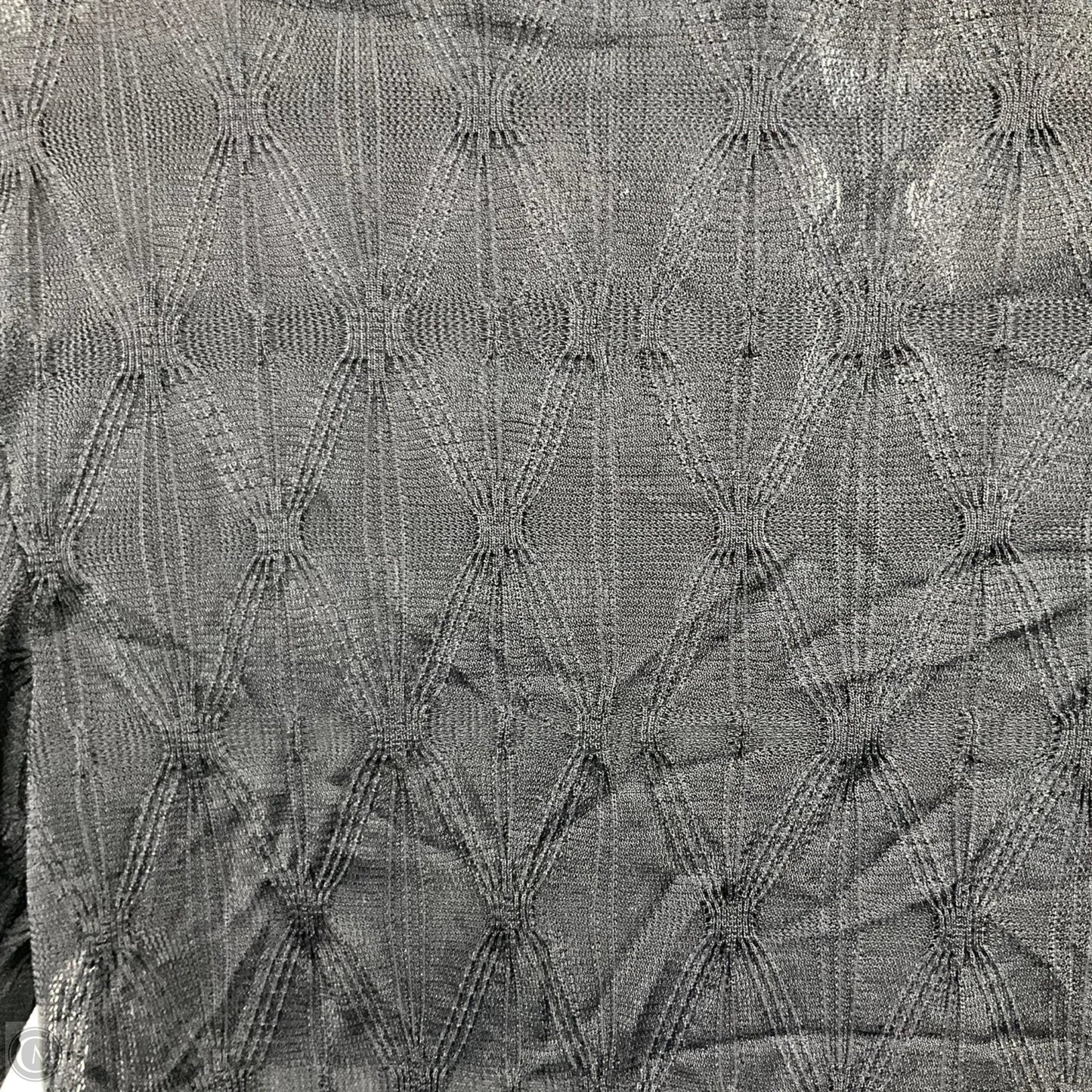 Top Long Sleeve By Adrianna Papell In Black, Size: Xs