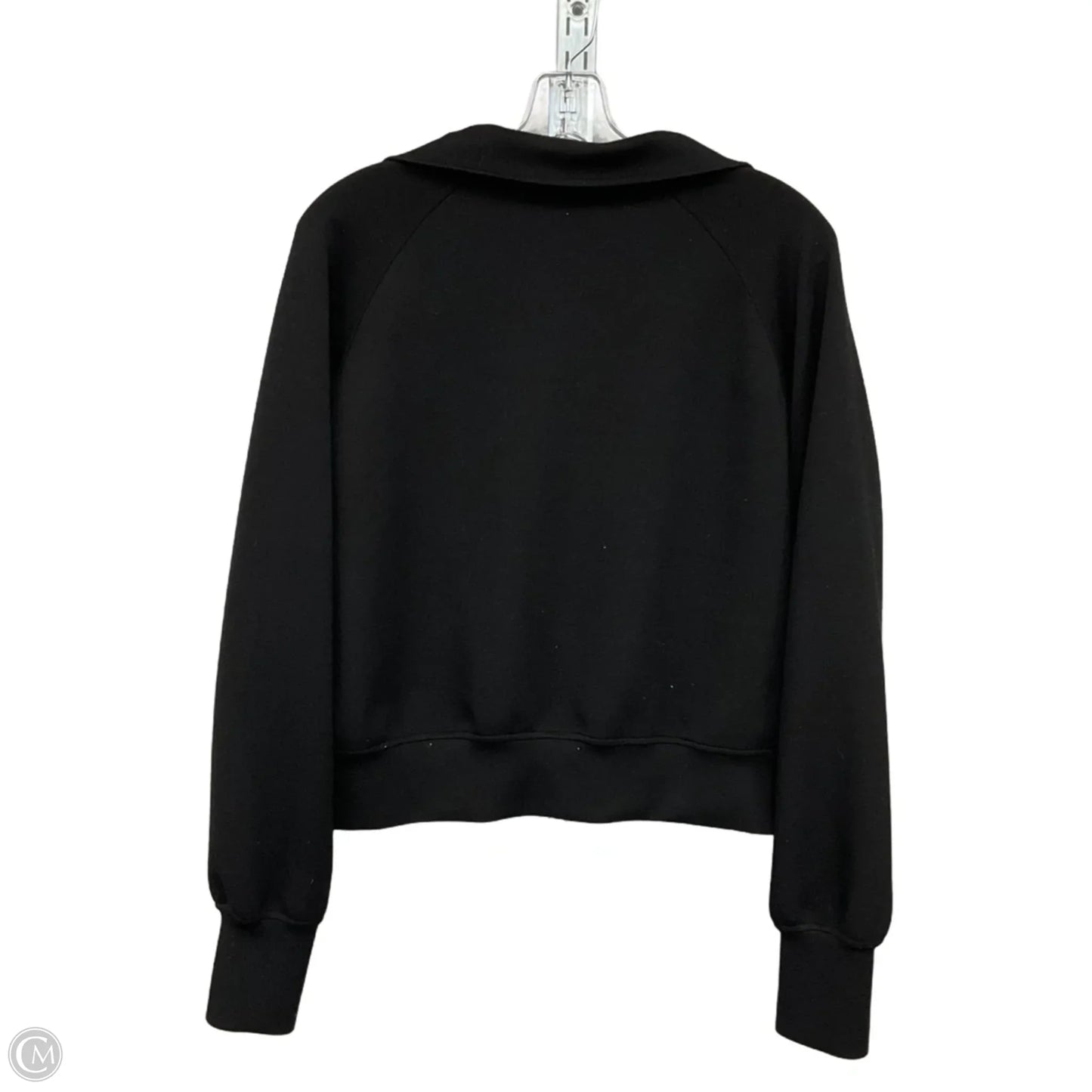 Sweatshirt Collar By Clothes Mentor In Black, Size: S