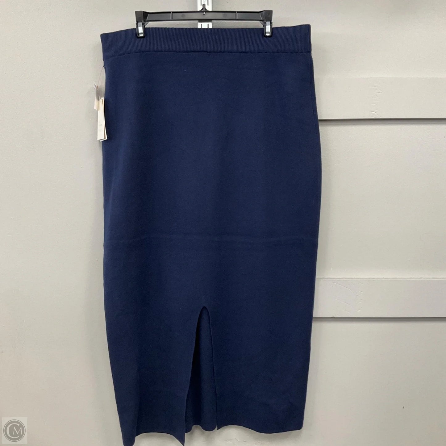 Skirt Maxi By A New Day In Navy, Size: 2x