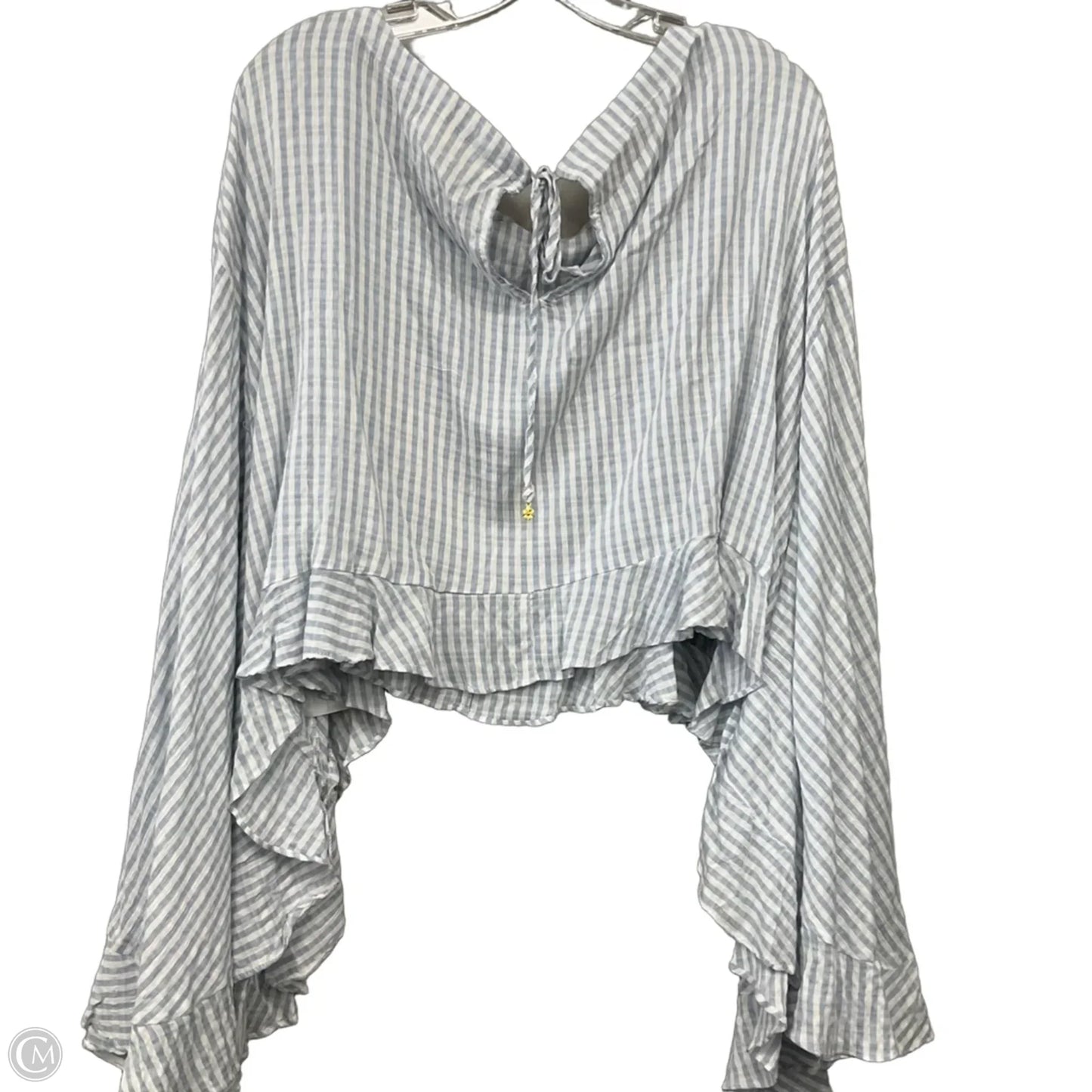 Top Long Sleeve By Altard State In Striped Pattern, Size: 3x
