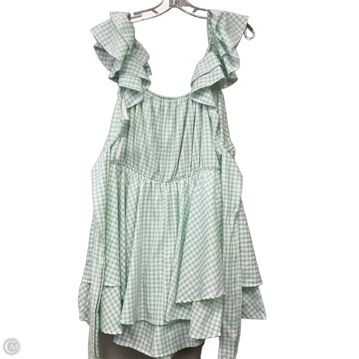 Romper By Altard State In Checkered Pattern, Size: Xl