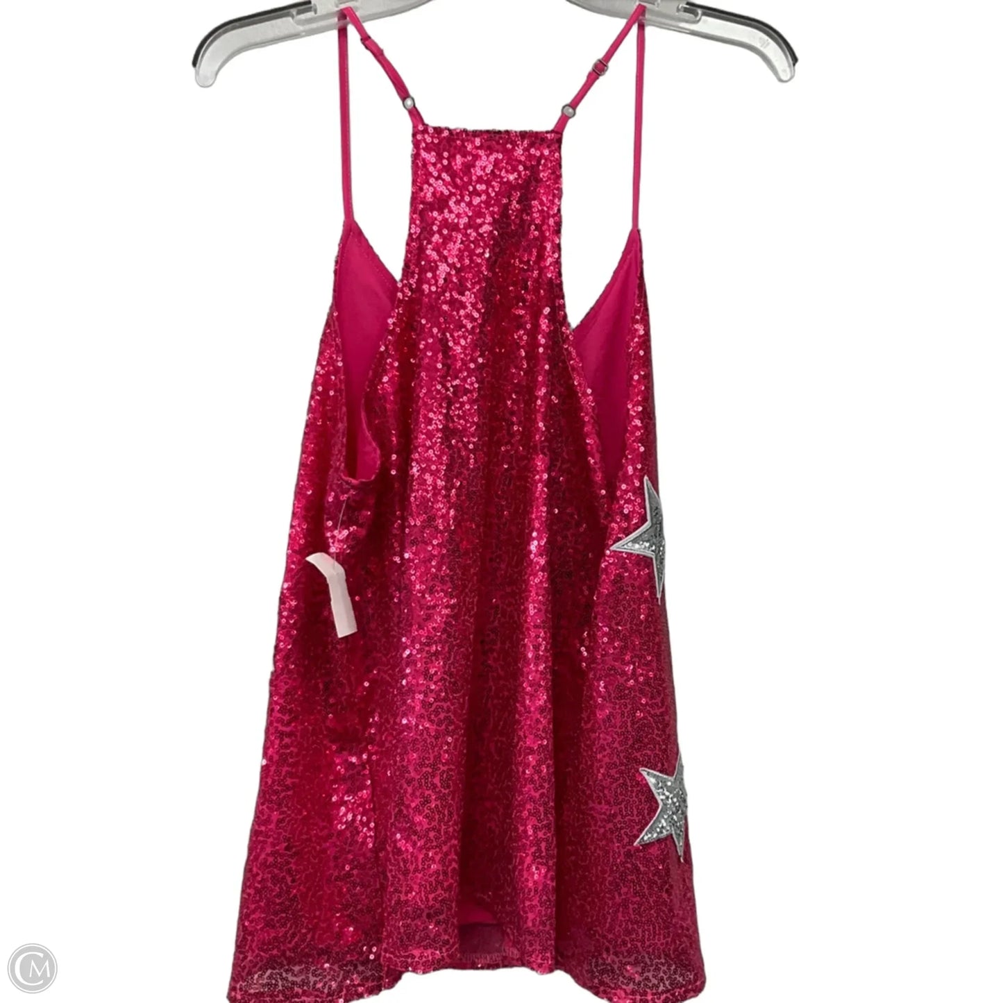 Top Sleeveless By Clothes Mentor In Hot Pink, Size: M