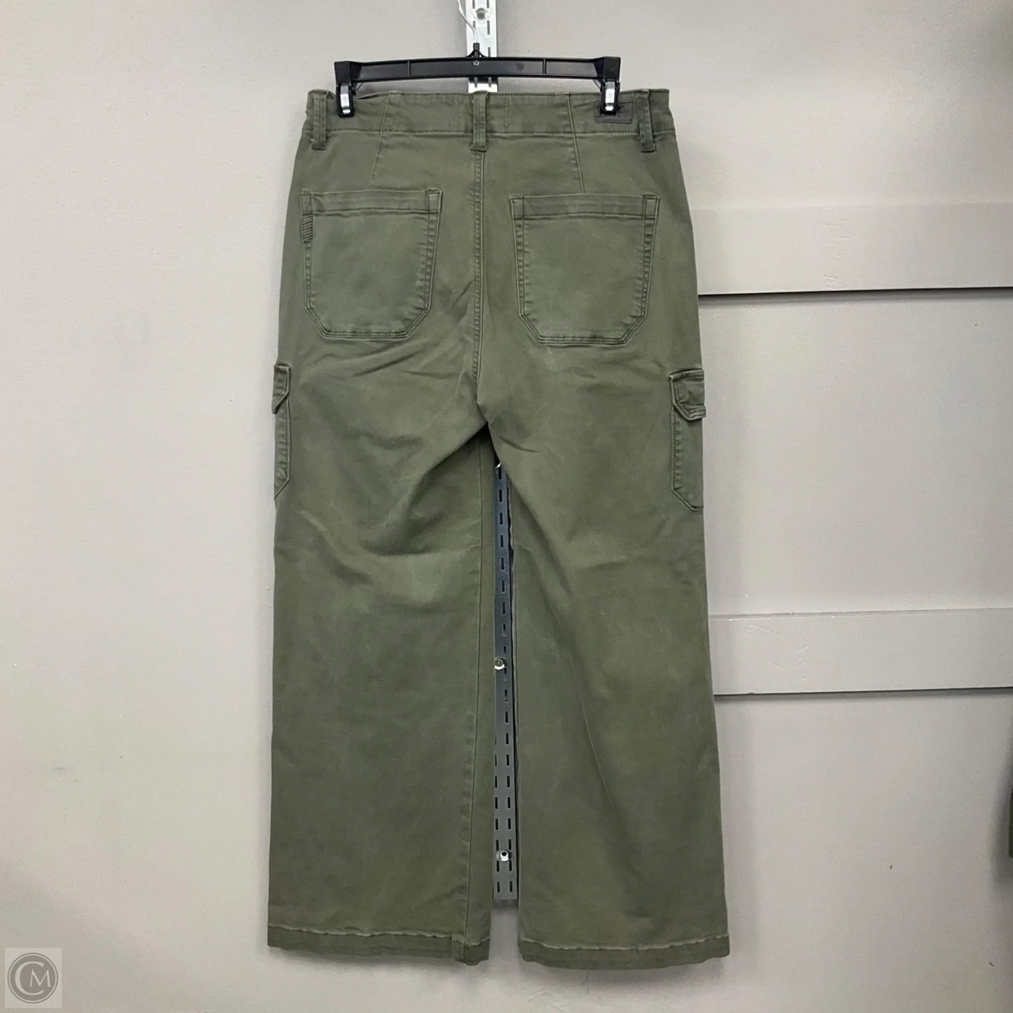 Jeans Straight By Paige In Green, Size: 4