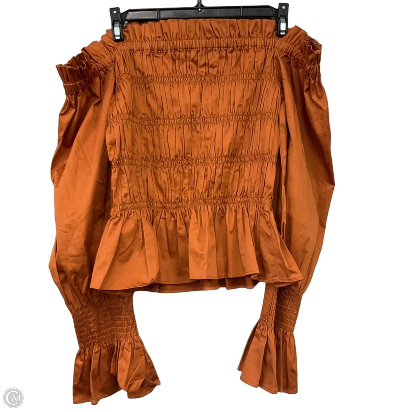 Top Long Sleeve By House Of Harlow In Orange, Size: M