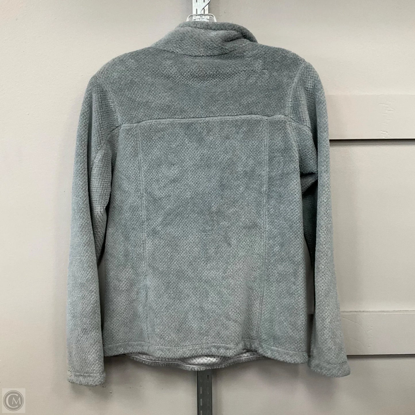Sweatshirt Collar By Patagonia In Grey, Size: M