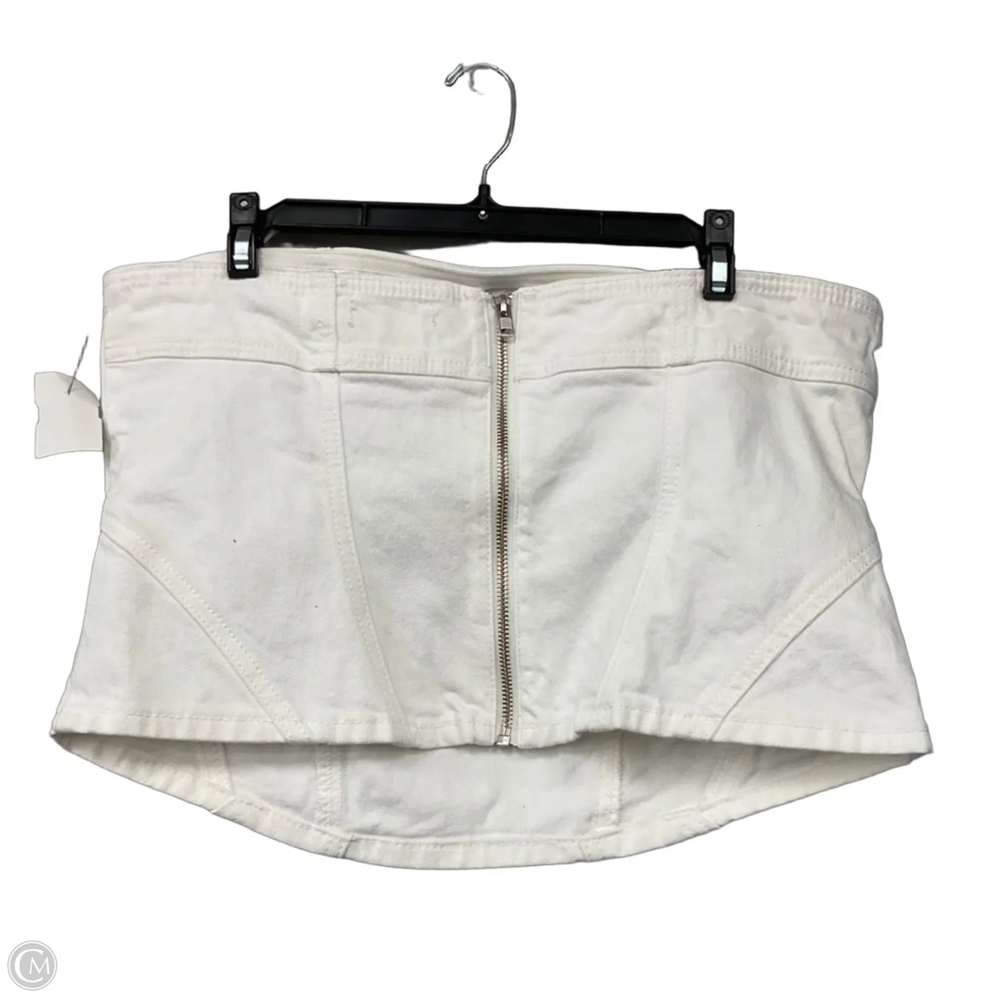Top Sleeveless Basic By Universal Thread In White, Size: 14