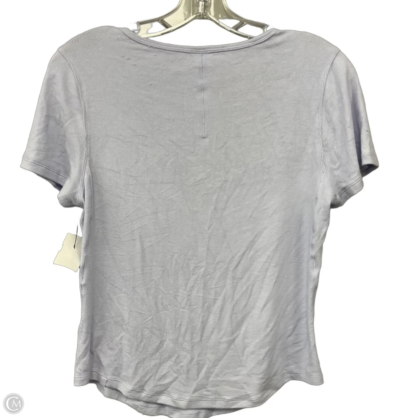 Top Short Sleeve Basic By Lululemon In Purple, Size: 10
