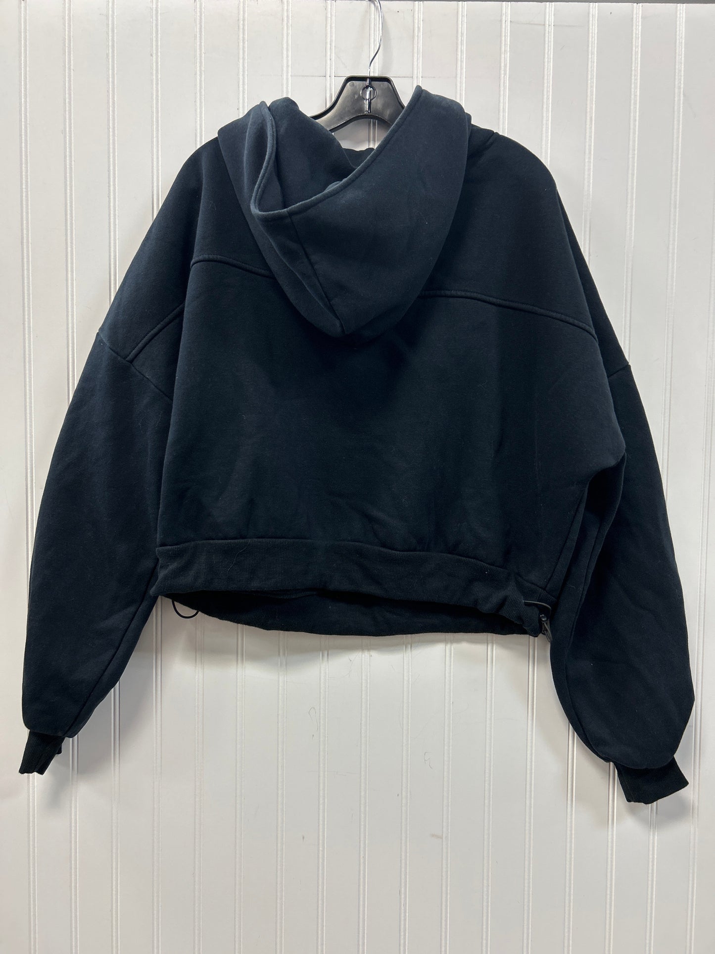 Sweatshirt Hoodie By Clothes Mentor In Black, Size:L
