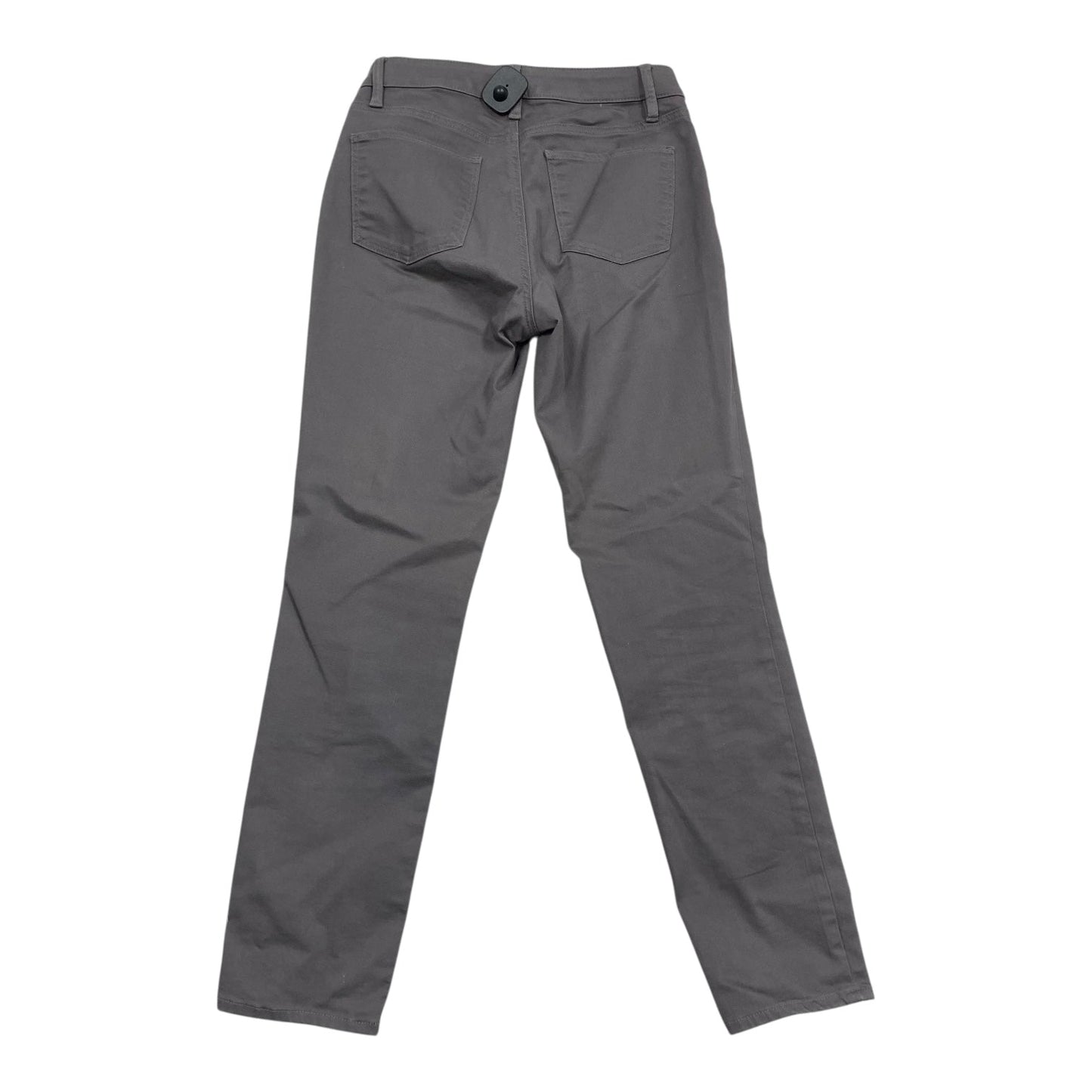 Jeans Straight By Talbots In Grey Denim, Size:4