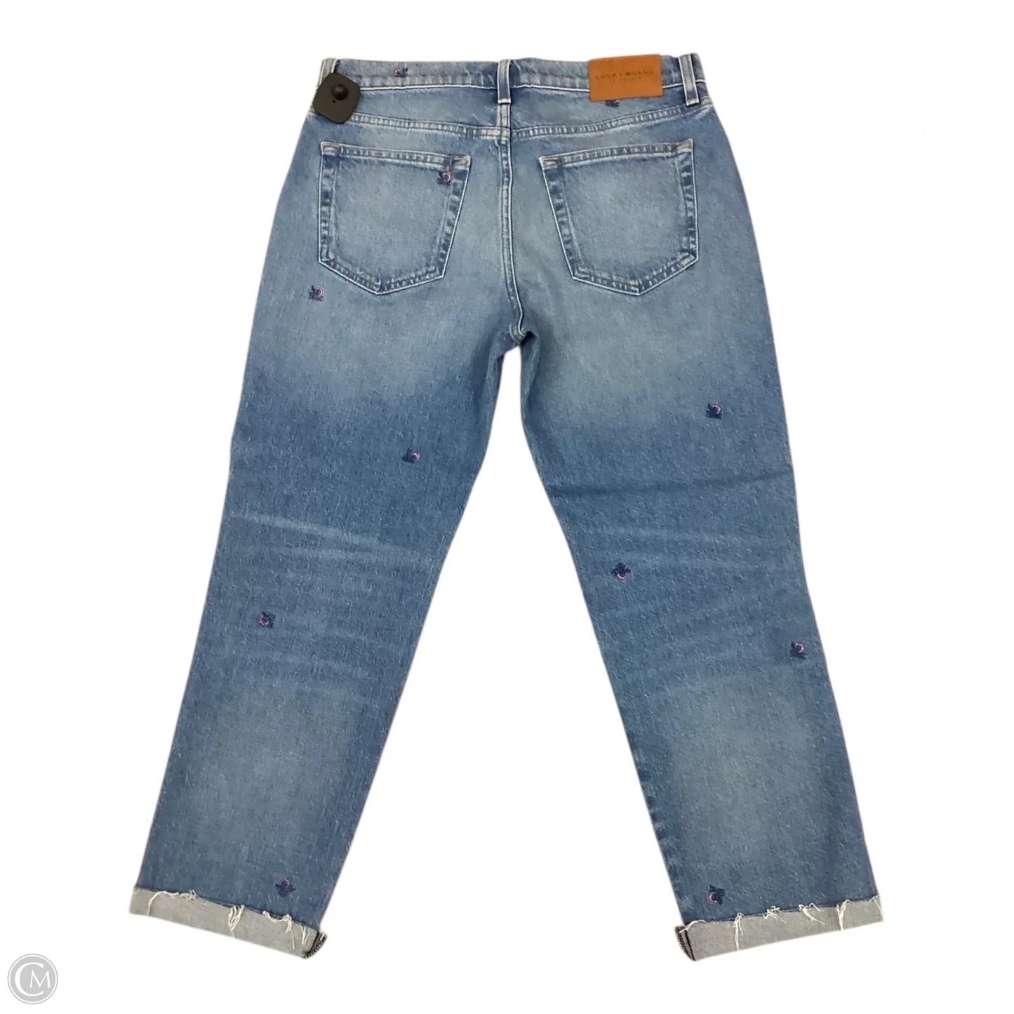 Jeans Cropped By Lucky Brand In Blue, Size: 4