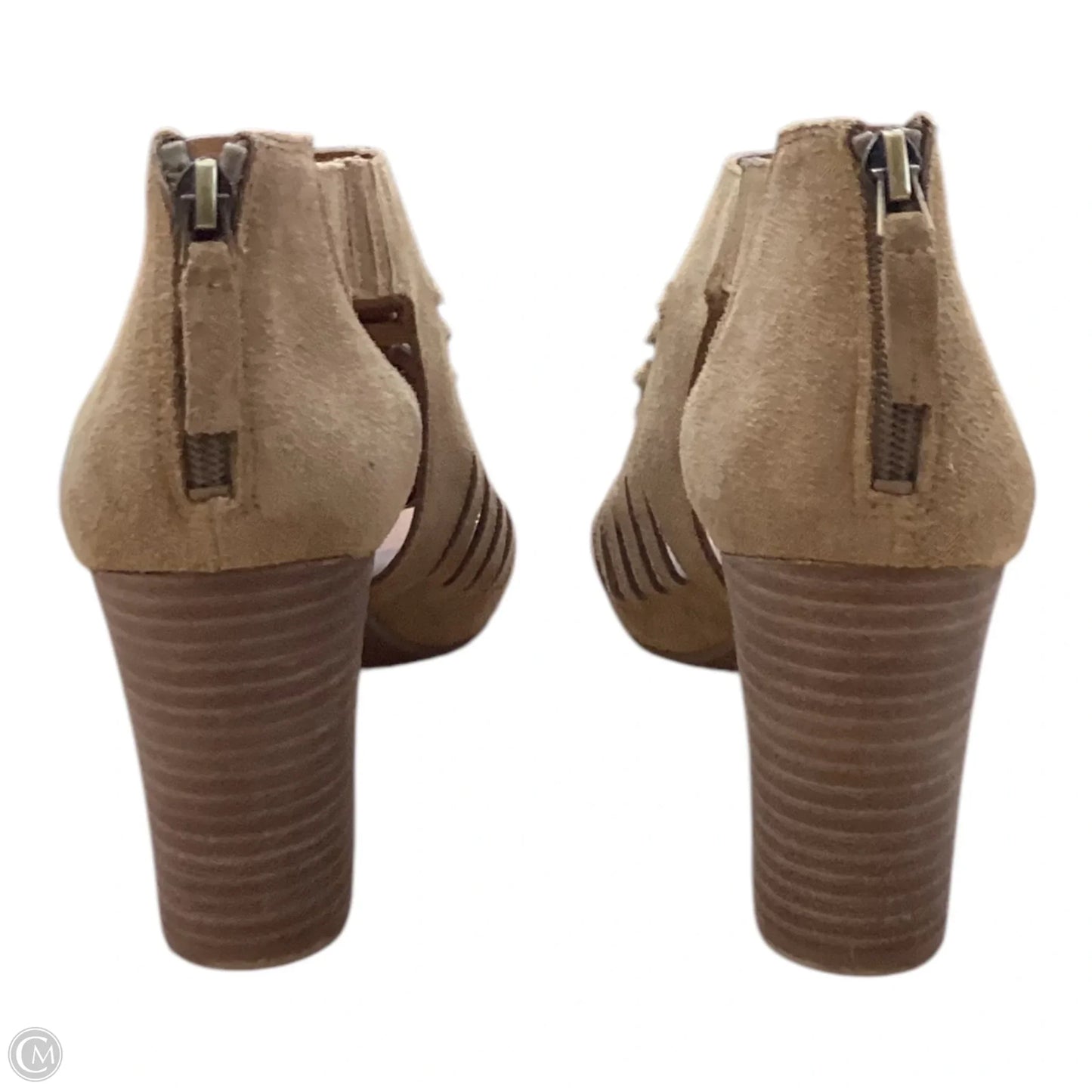 Shoes Heels Block By Franco Sarto In Brown, Size: 9