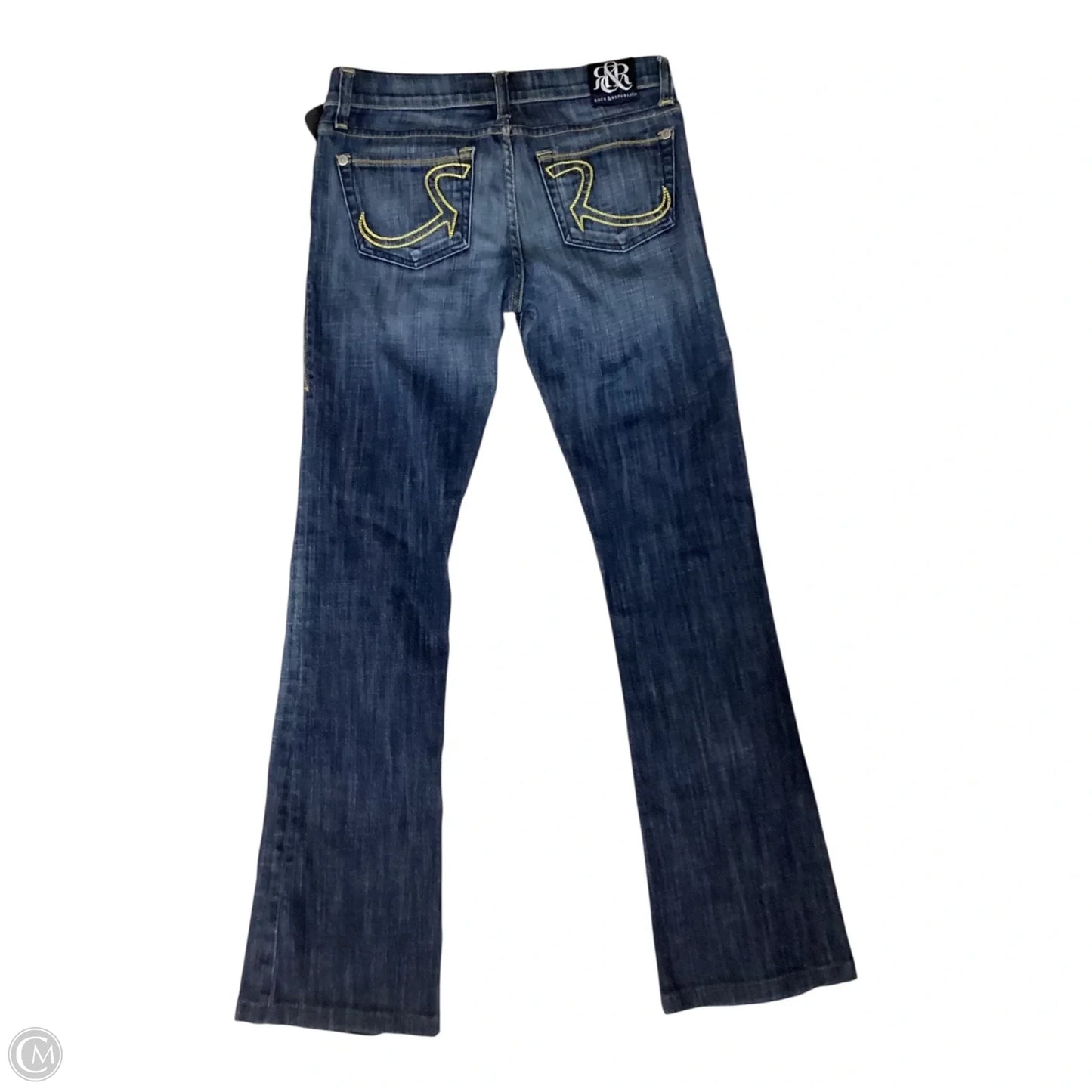 Jeans Boot Cut By Rock And Republic In Blue Denim, Size: 4