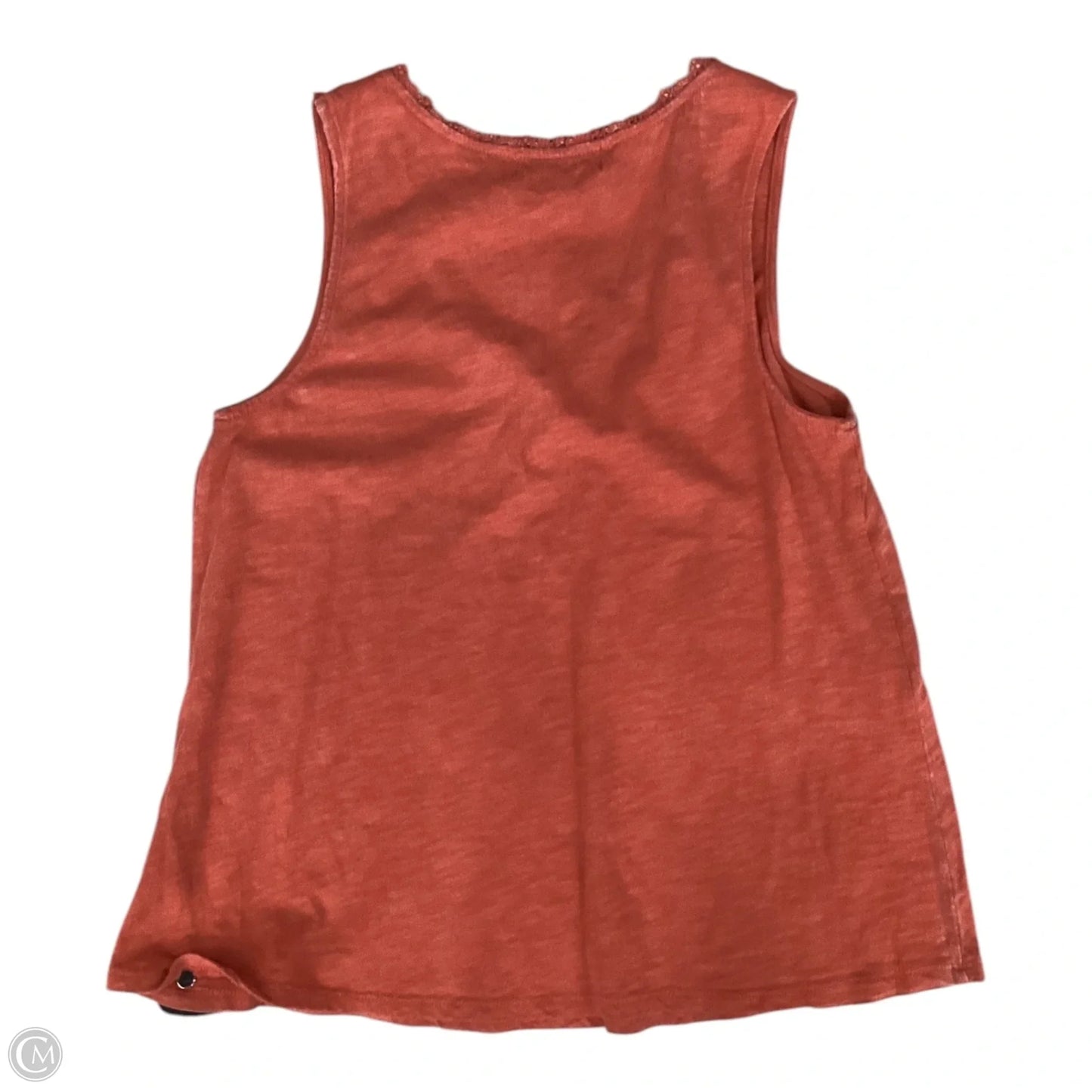 Top Sleeveless By Knox Rose In Orange, Size: Xs