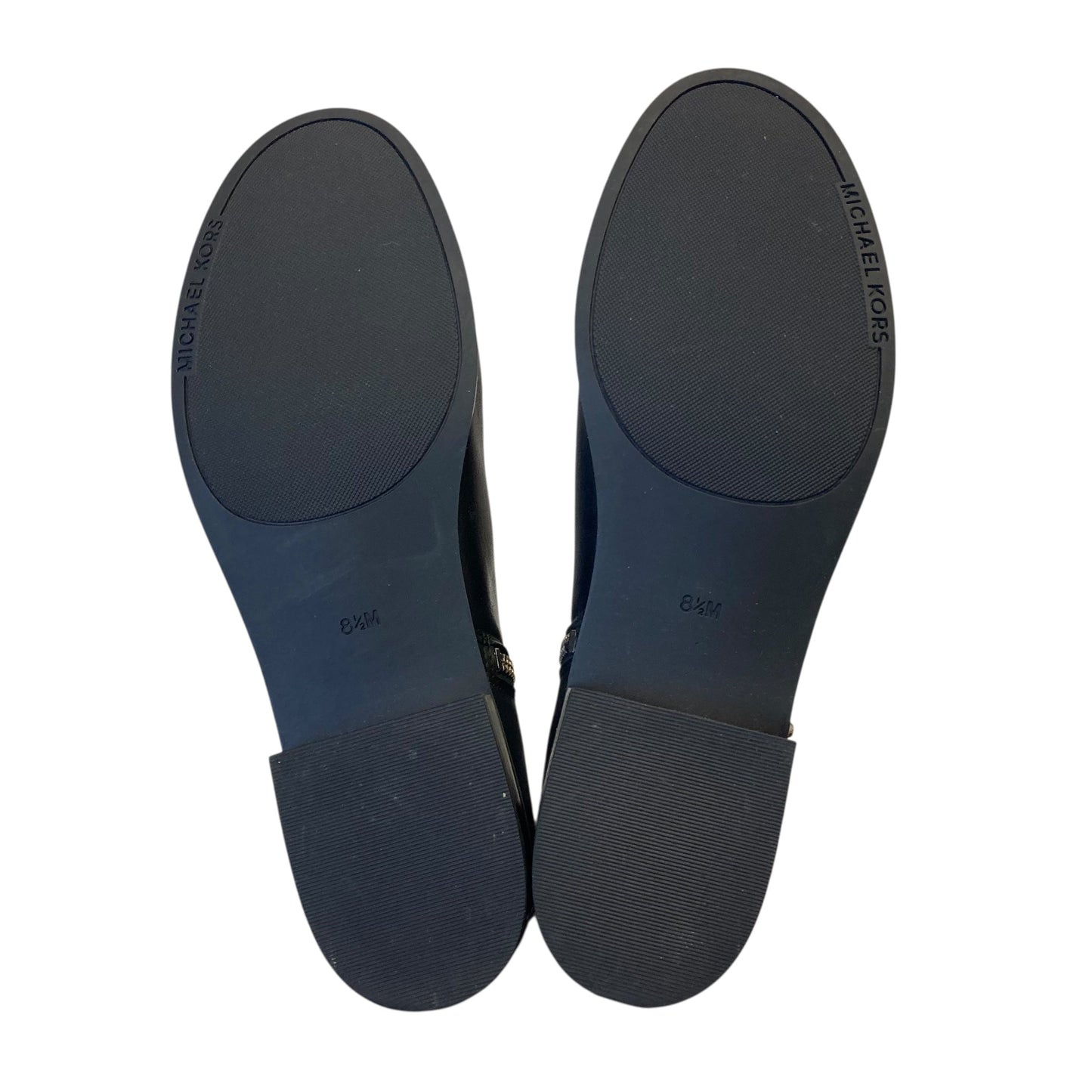 Boots Ankle Flats By Michael By Michael Kors In Black, Size:8.5