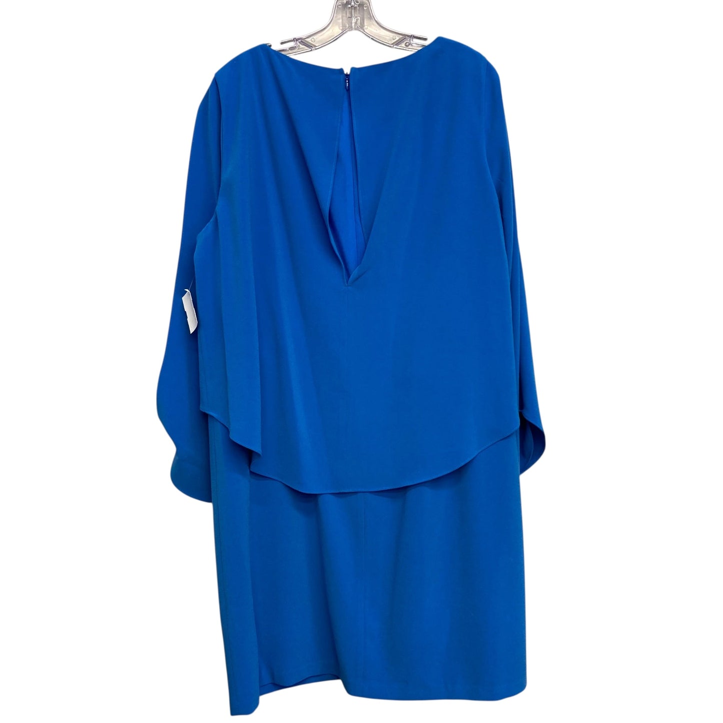 Dress Designer By Halston In Blue, Size:Xl