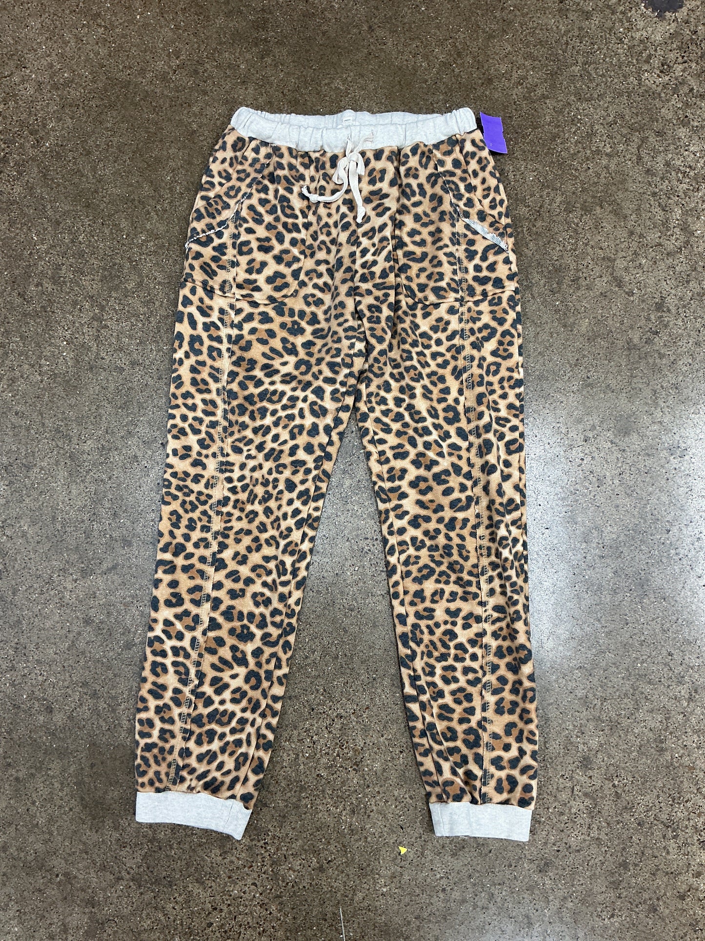 Pants Joggers By Pol In Animal Print, Size:S