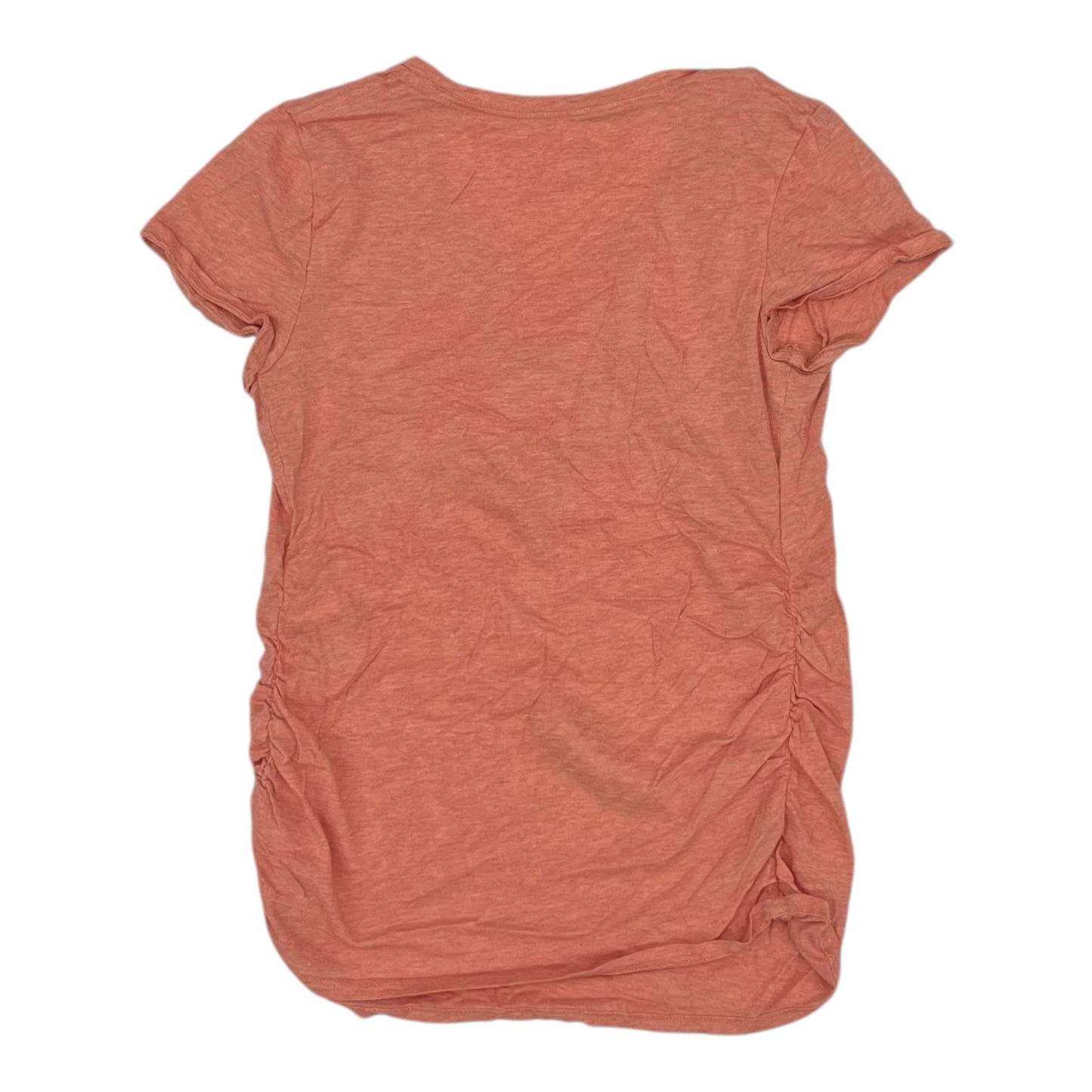 Mat Top Ss By Isabel Maternity In Orange, Size:S