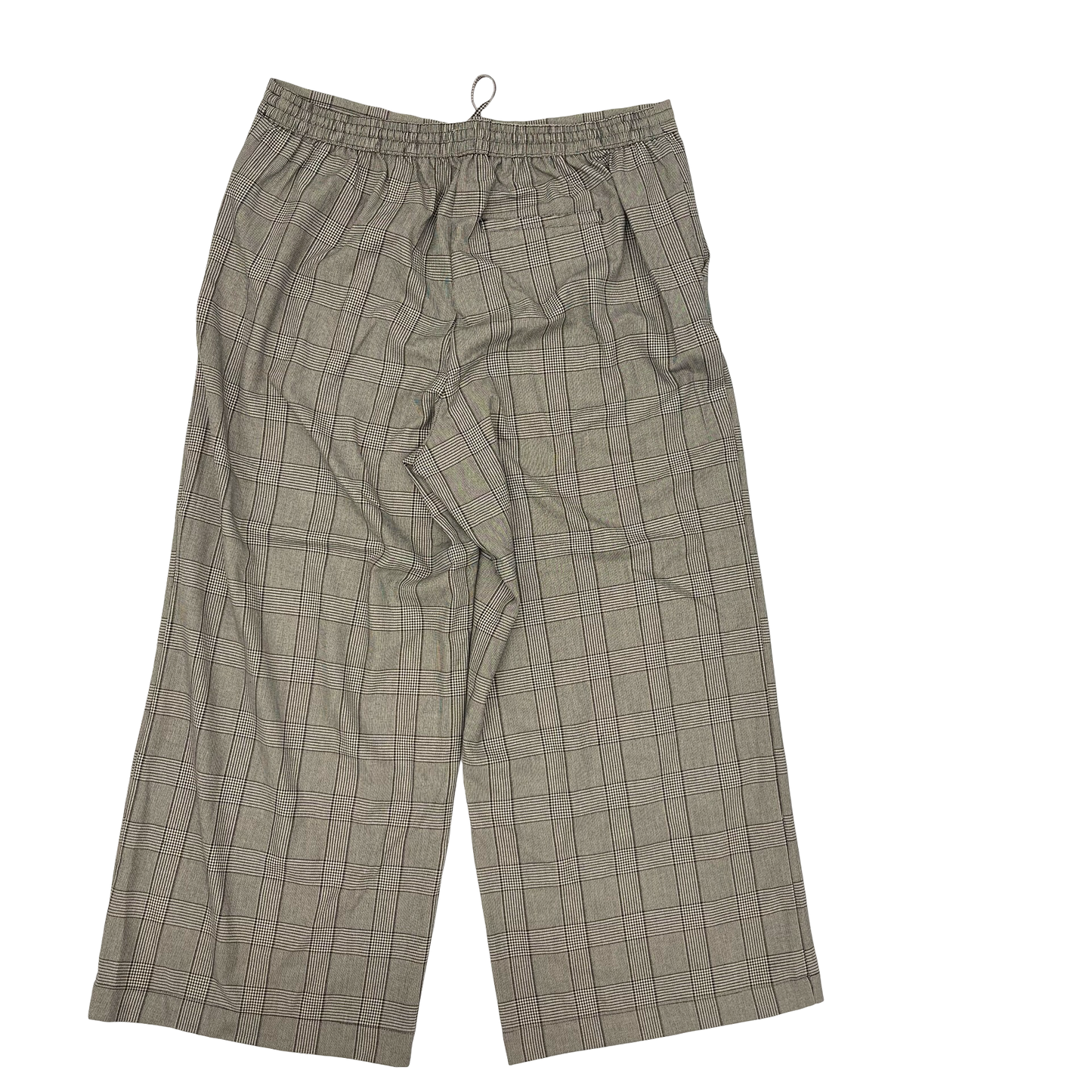 Pants Wide Leg By A New Day In Plaid Pattern, Size:Xxl