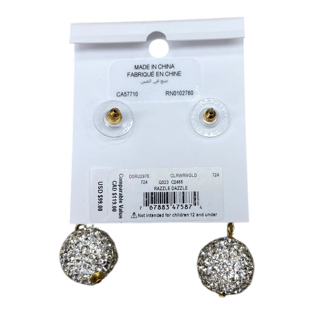 Earrings Designer By Kate Spade In Gold & Silver