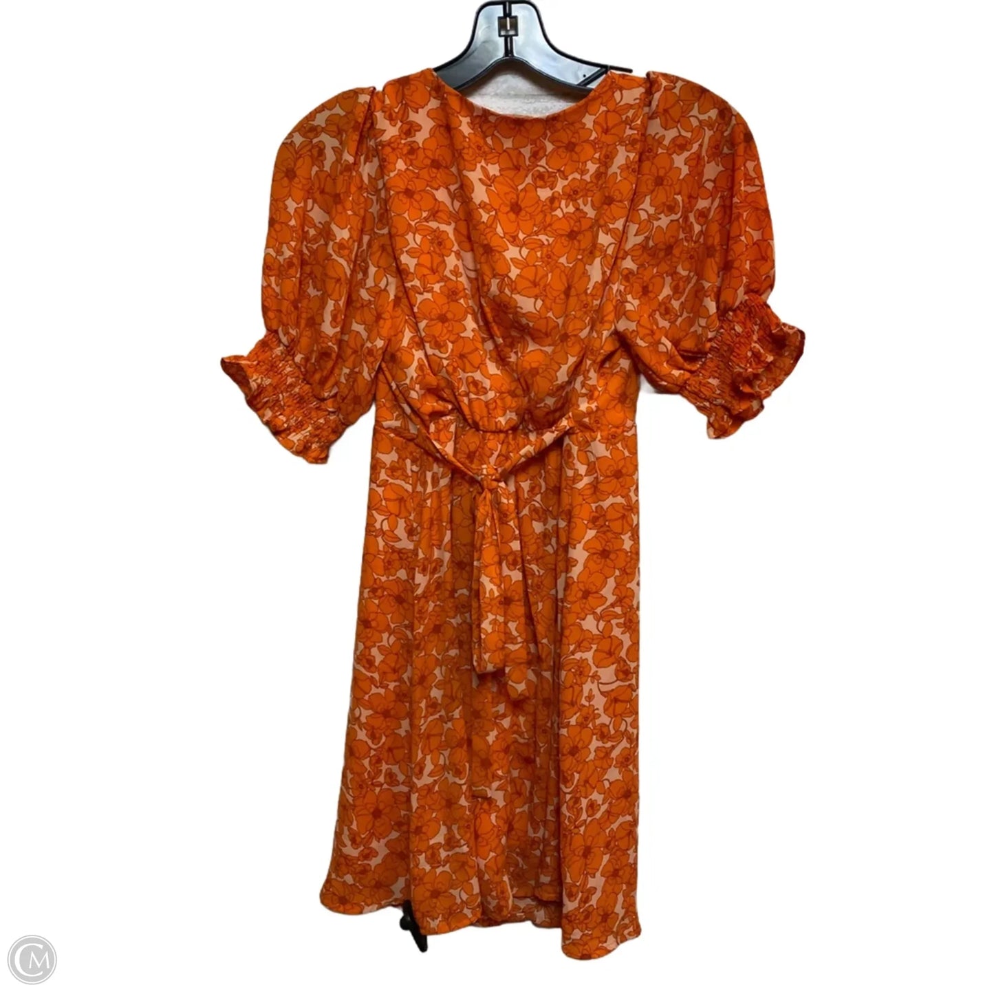 Dress Casual Short By Sienna Sky In Orange, Size: Xs