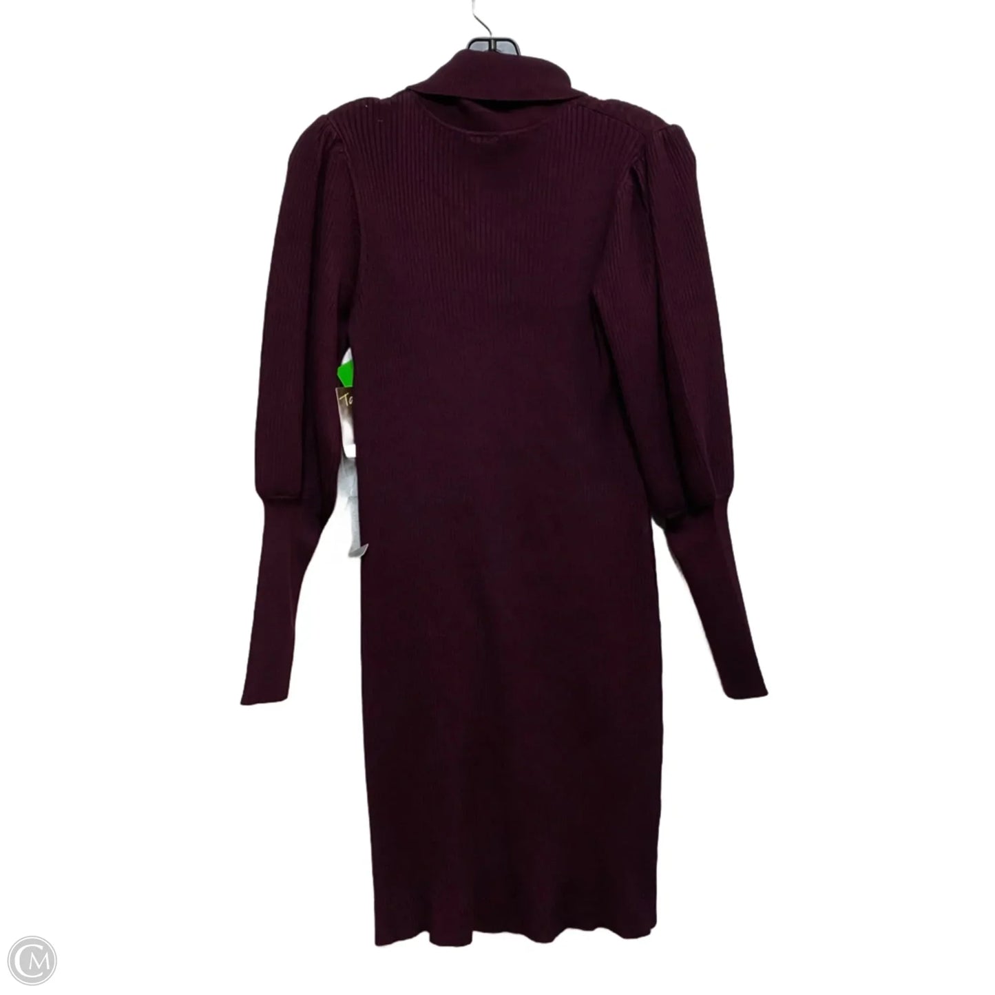 Dress Sweater By Taylor In Purple, Size: L