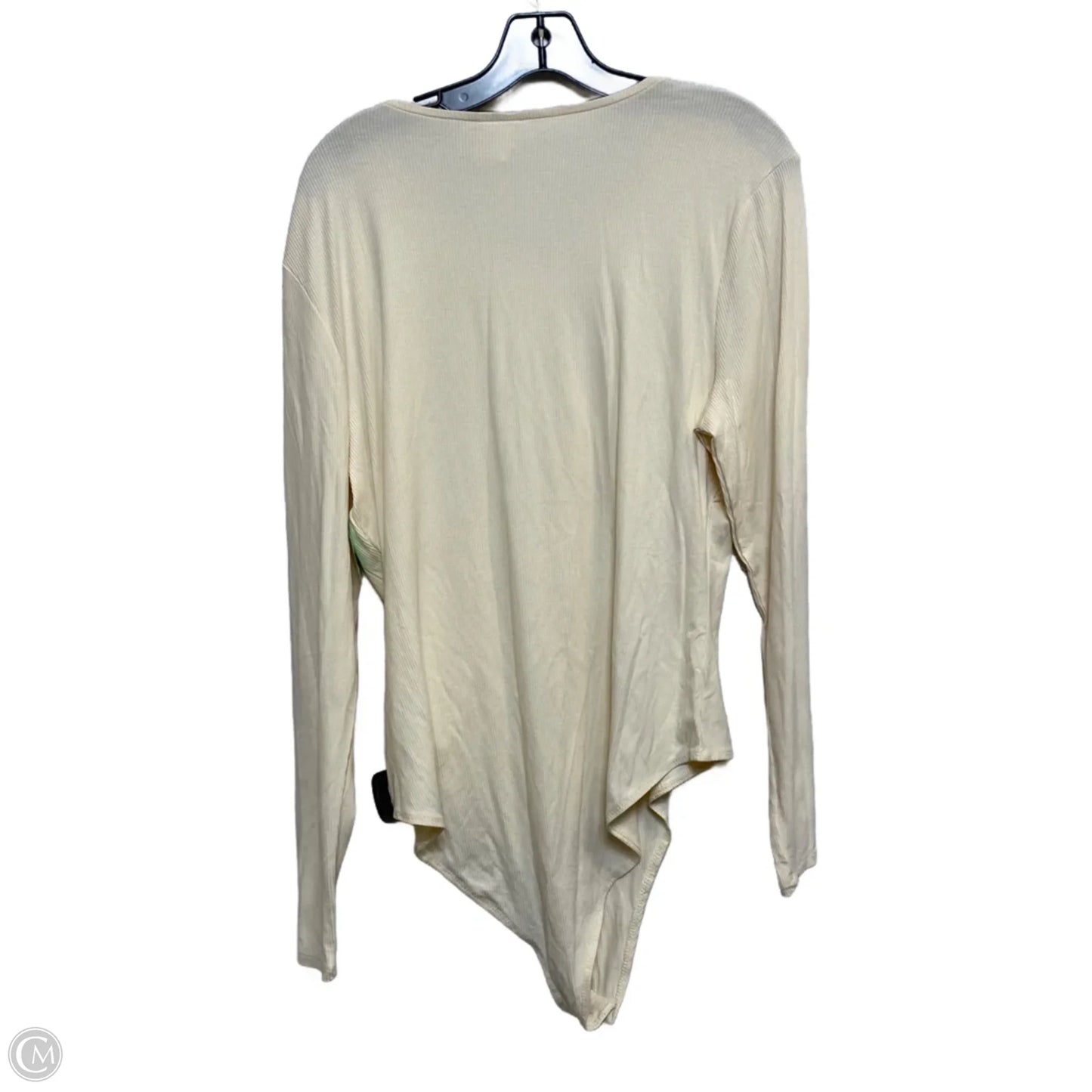 Bodysuit By Belle Du Jour In Cream, Size: 2x