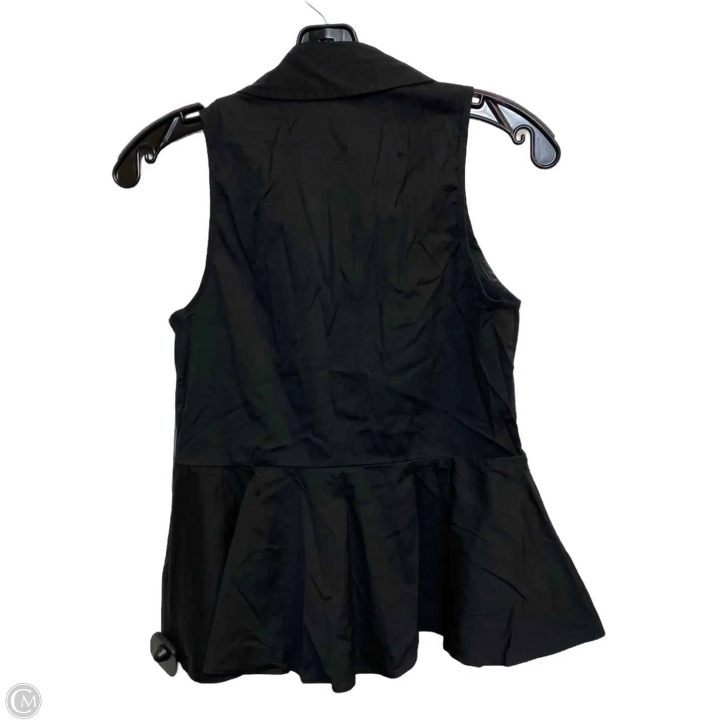 Top Sleeveless Designer By Milly In Black, Size: Xs